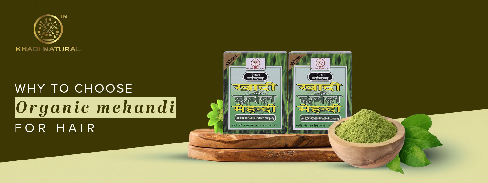 Why to choose Organic Mehndi for hair