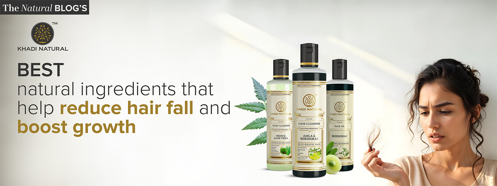 Best Natural Ingredients That Help Reduce Hair Fall and Boost Hair Growth