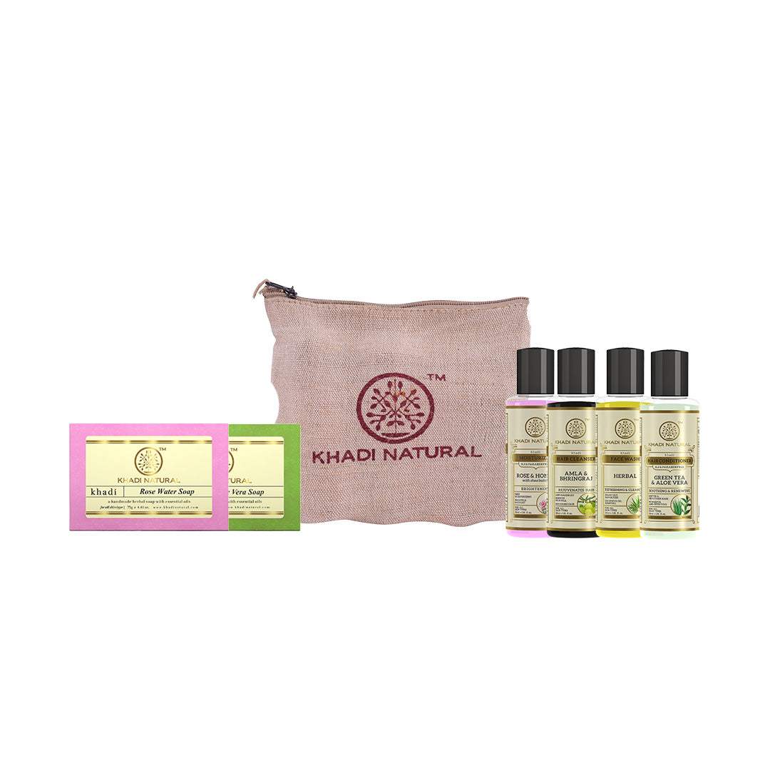 Khadi Natural Herbal Travel Kit