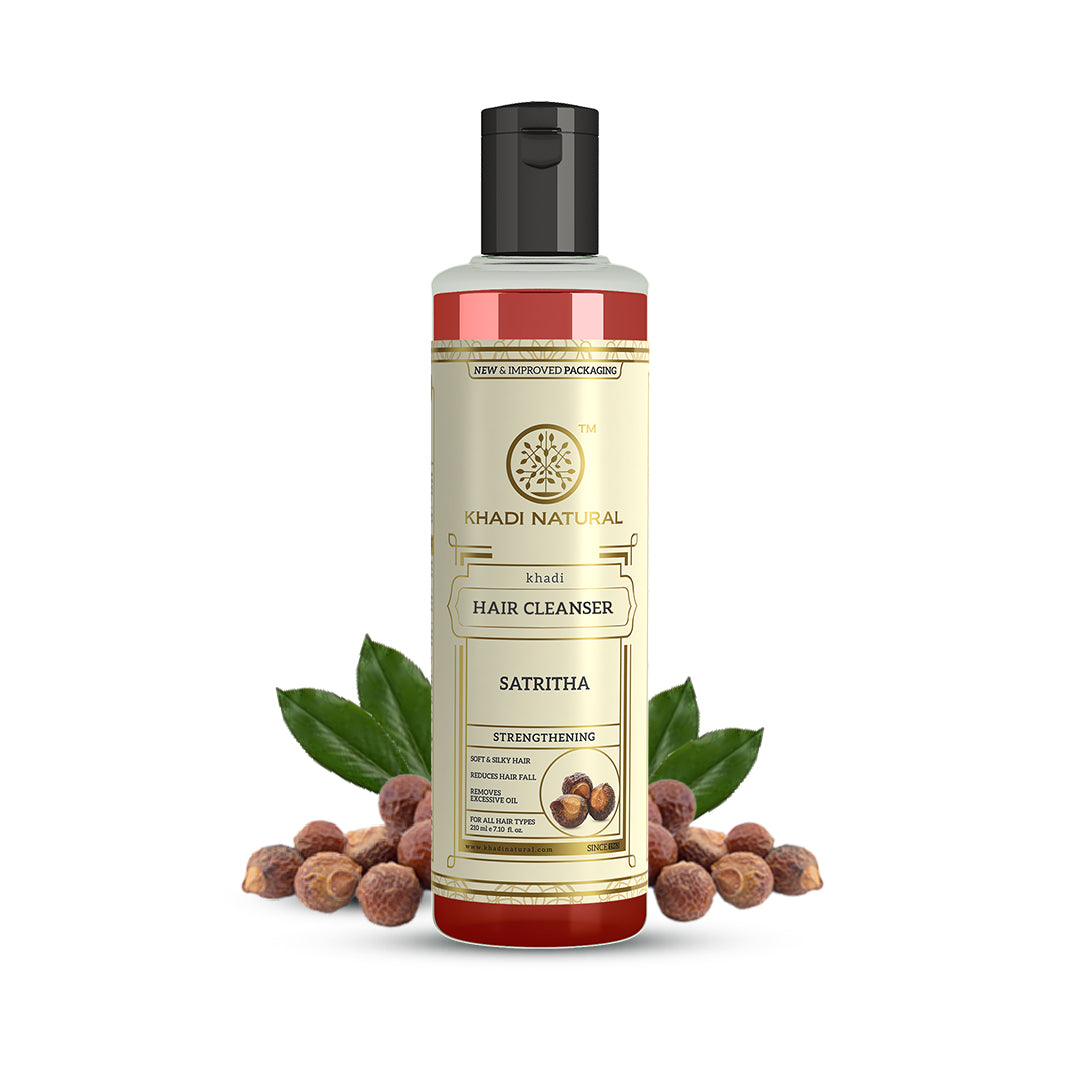 Khadi Natural Satritha Hair Cleanser - 210ml