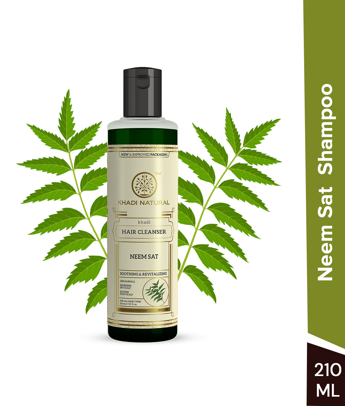 Khadi Natural Neem Sat Hair Cleanser - 210ml