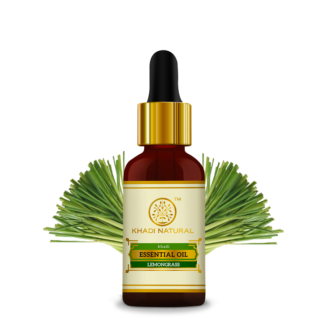 Khadi Natural Lemongrass - Pure Essential Oil - 15 ml