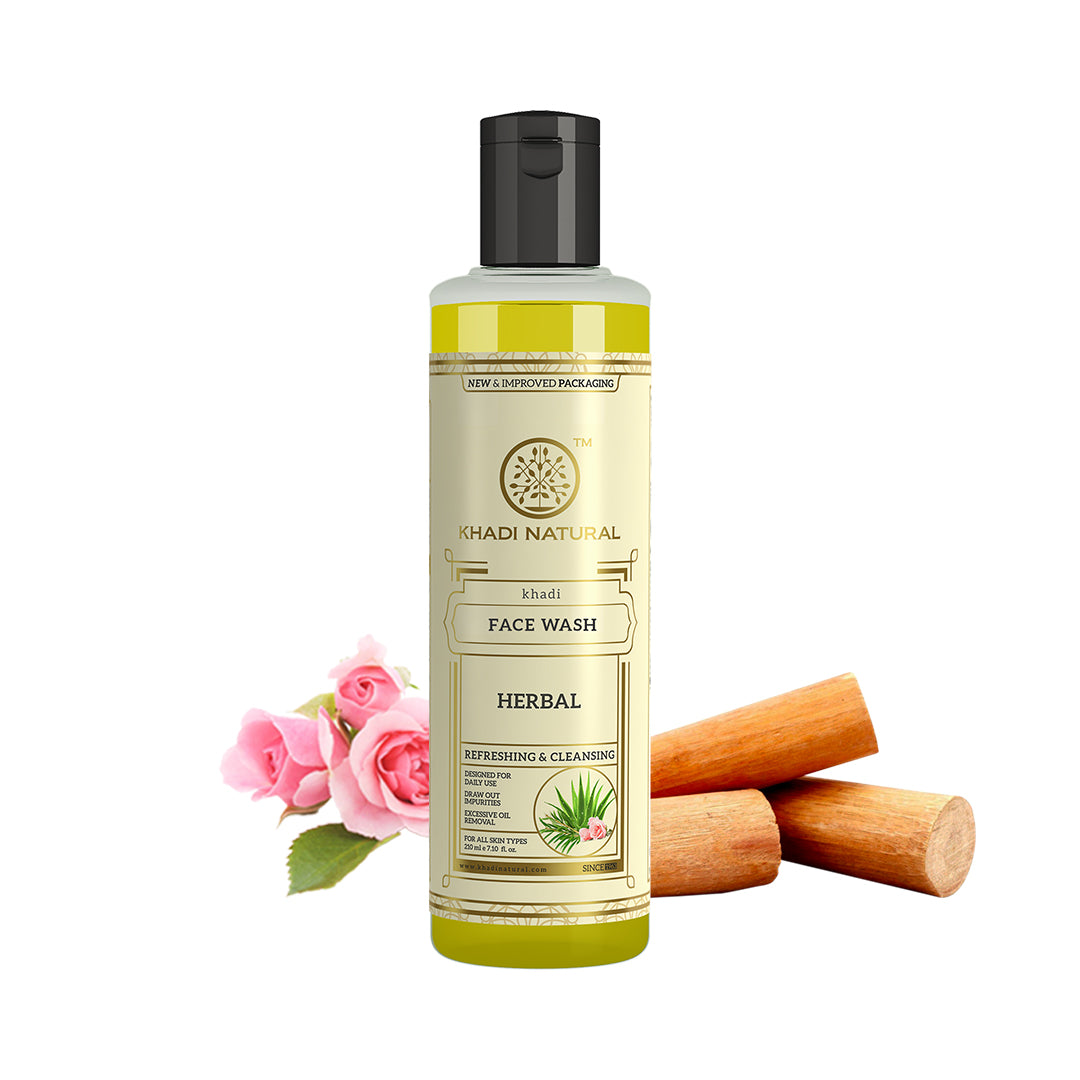 Khadi Natural Herbal Face Wash - 210ml Sale