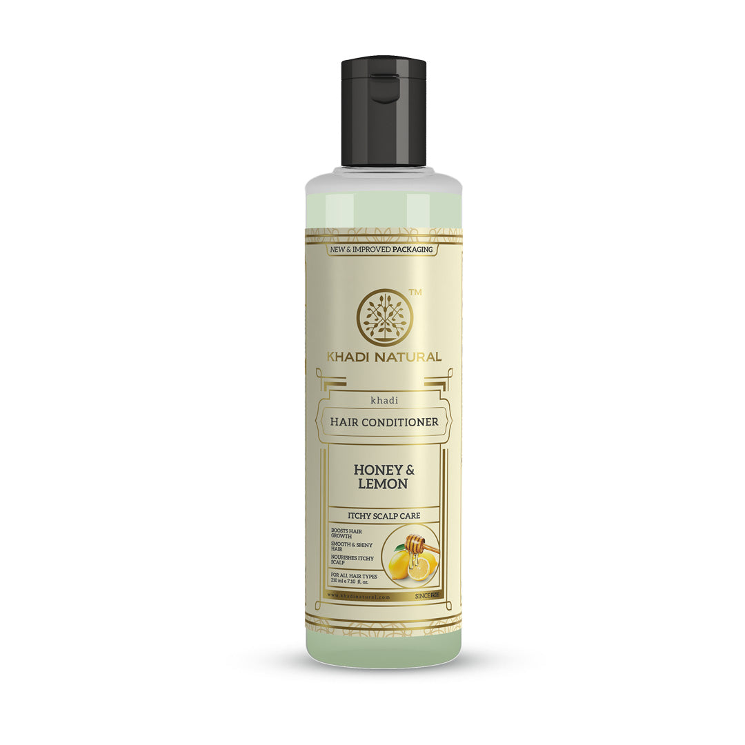 Khadi Natural Honey & Lemon Hair Conditioner - 210ml