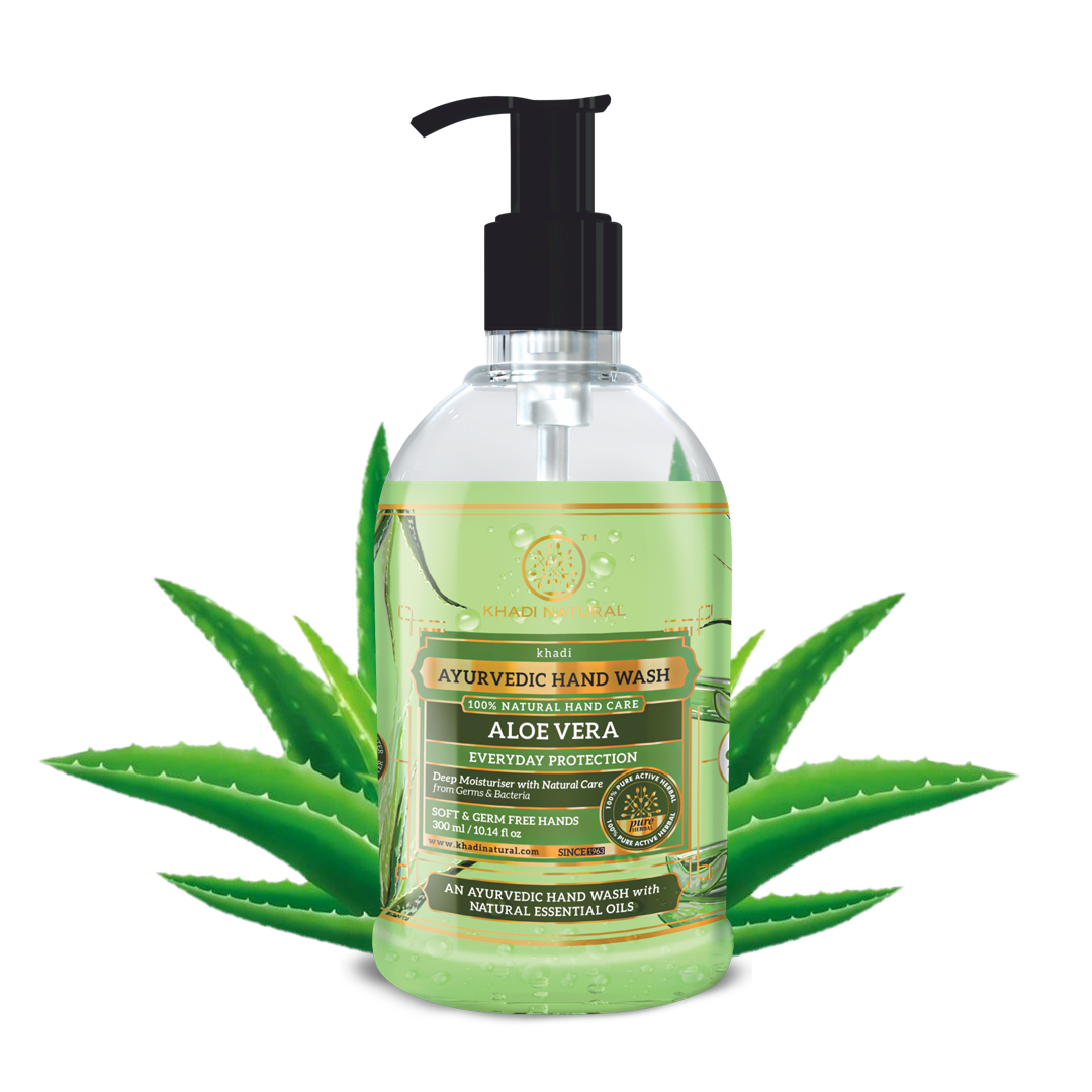 Khadi Natural Everyday Protection Aloe Vera Handwash-300 ml