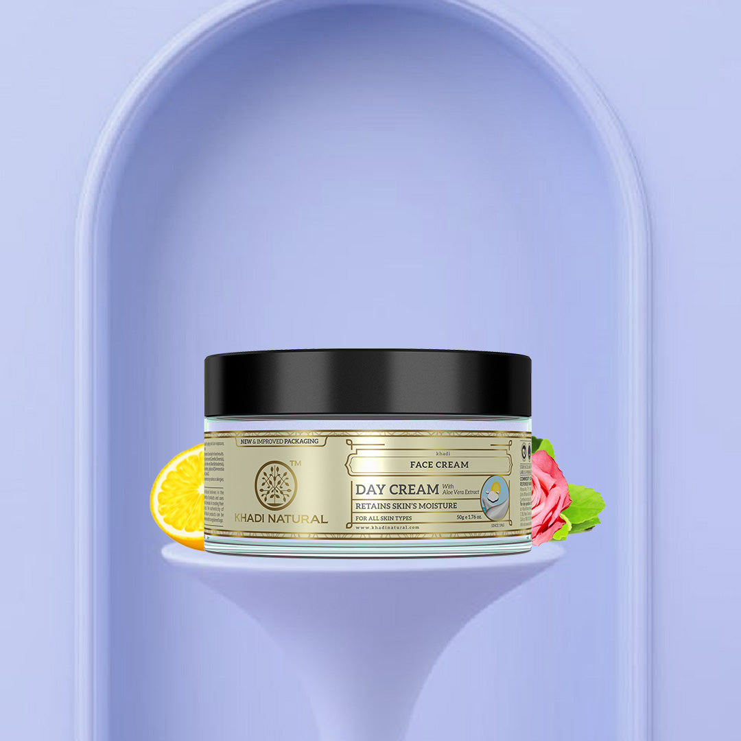 Khadi Natural Herbal Day Cream - 50gm
