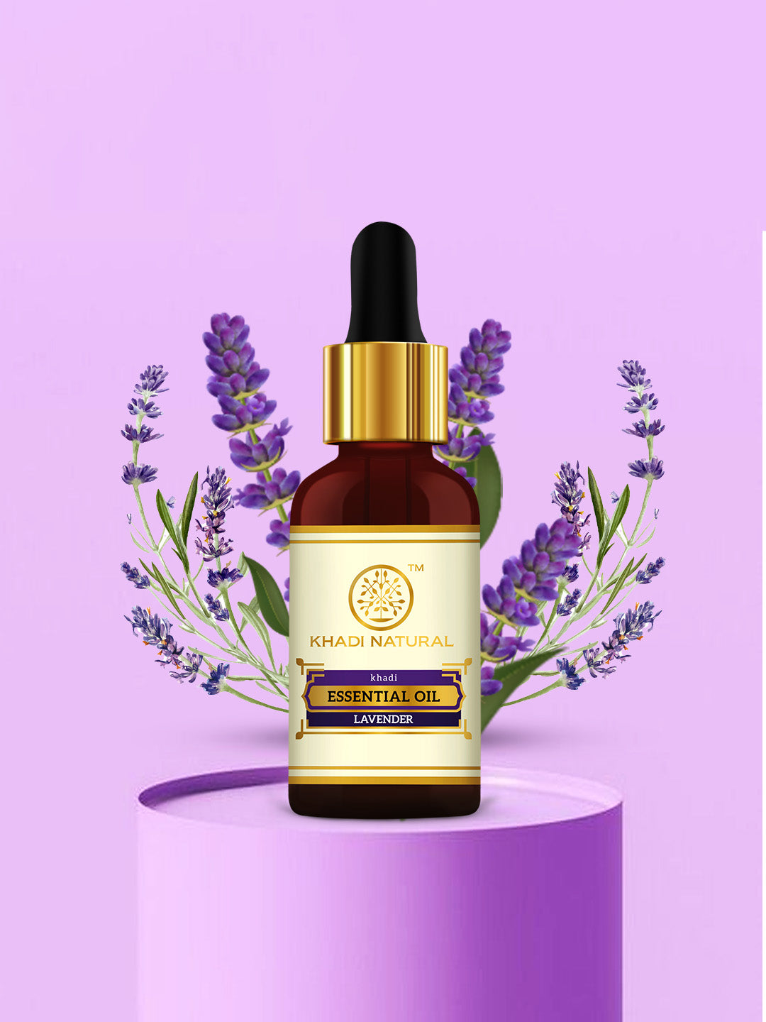 Khadi Natural Lavender Essential Oil - 15ml
