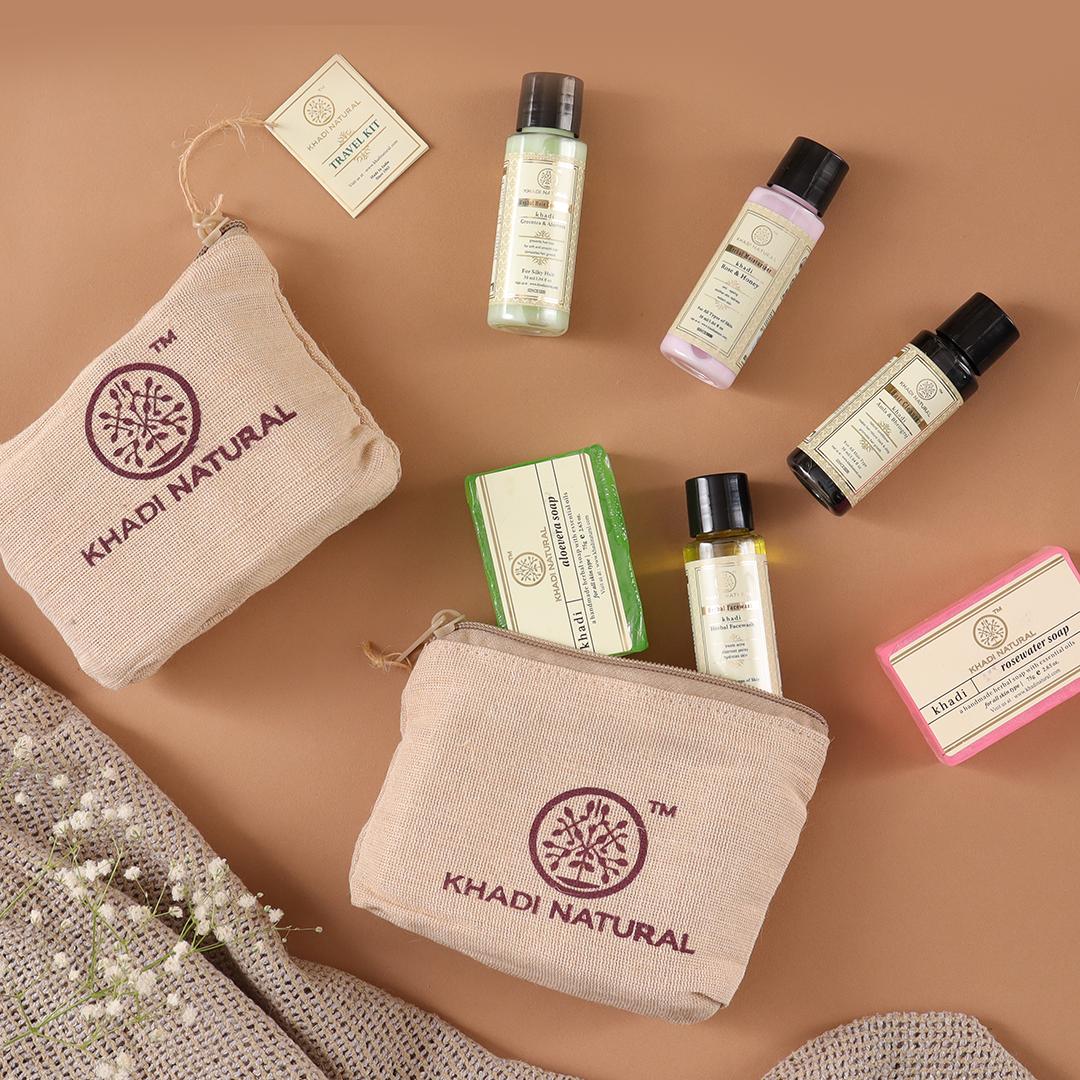 Khadi Natural Herbal Travel Kit