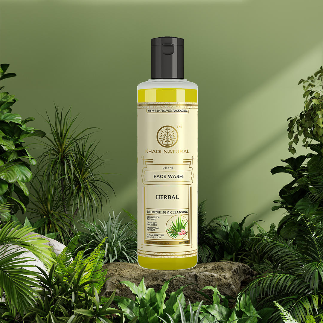 Khadi Natural Herbal Face Wash - 210ml Sale