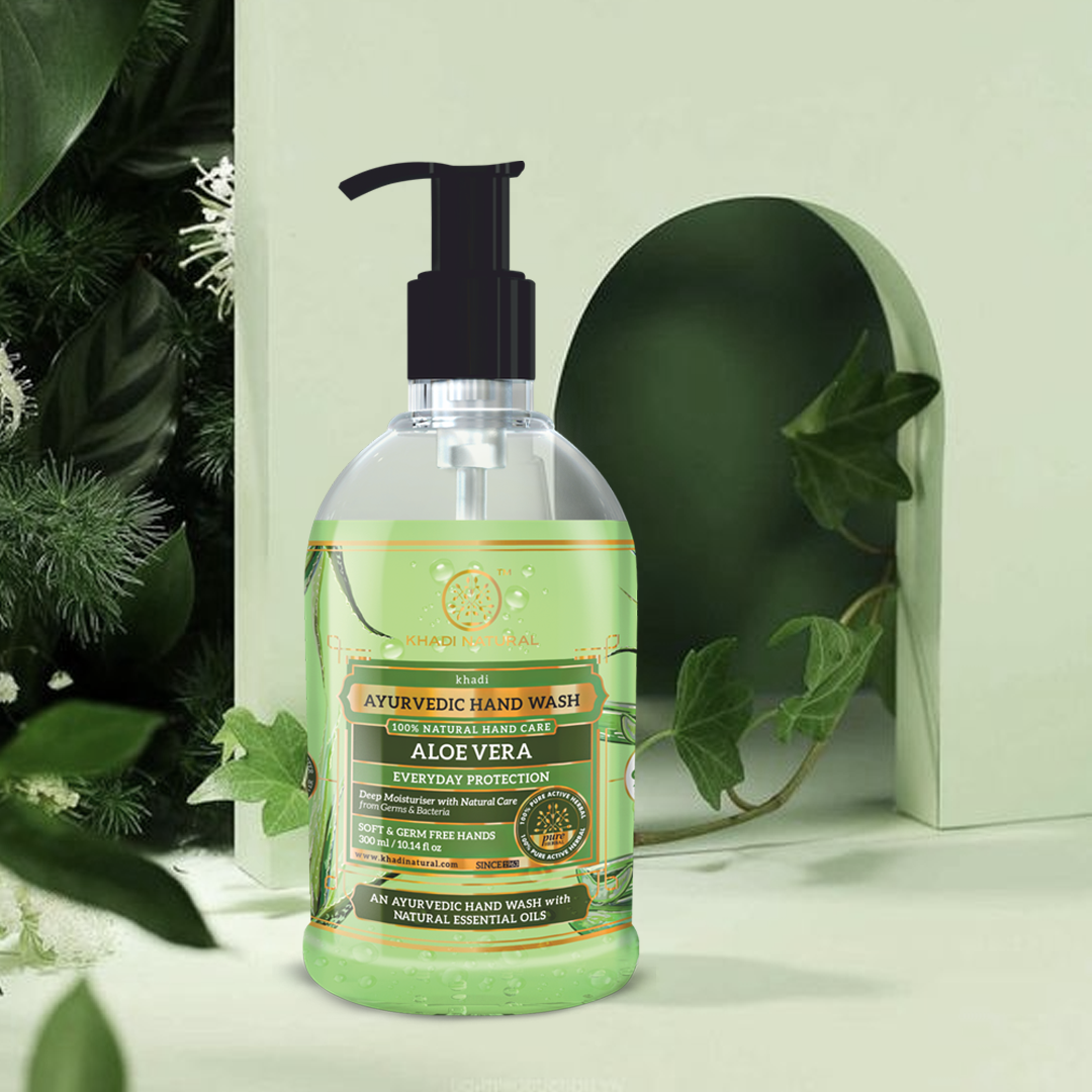 Khadi Natural Everyday Protection Aloe Vera Handwash - 300ml