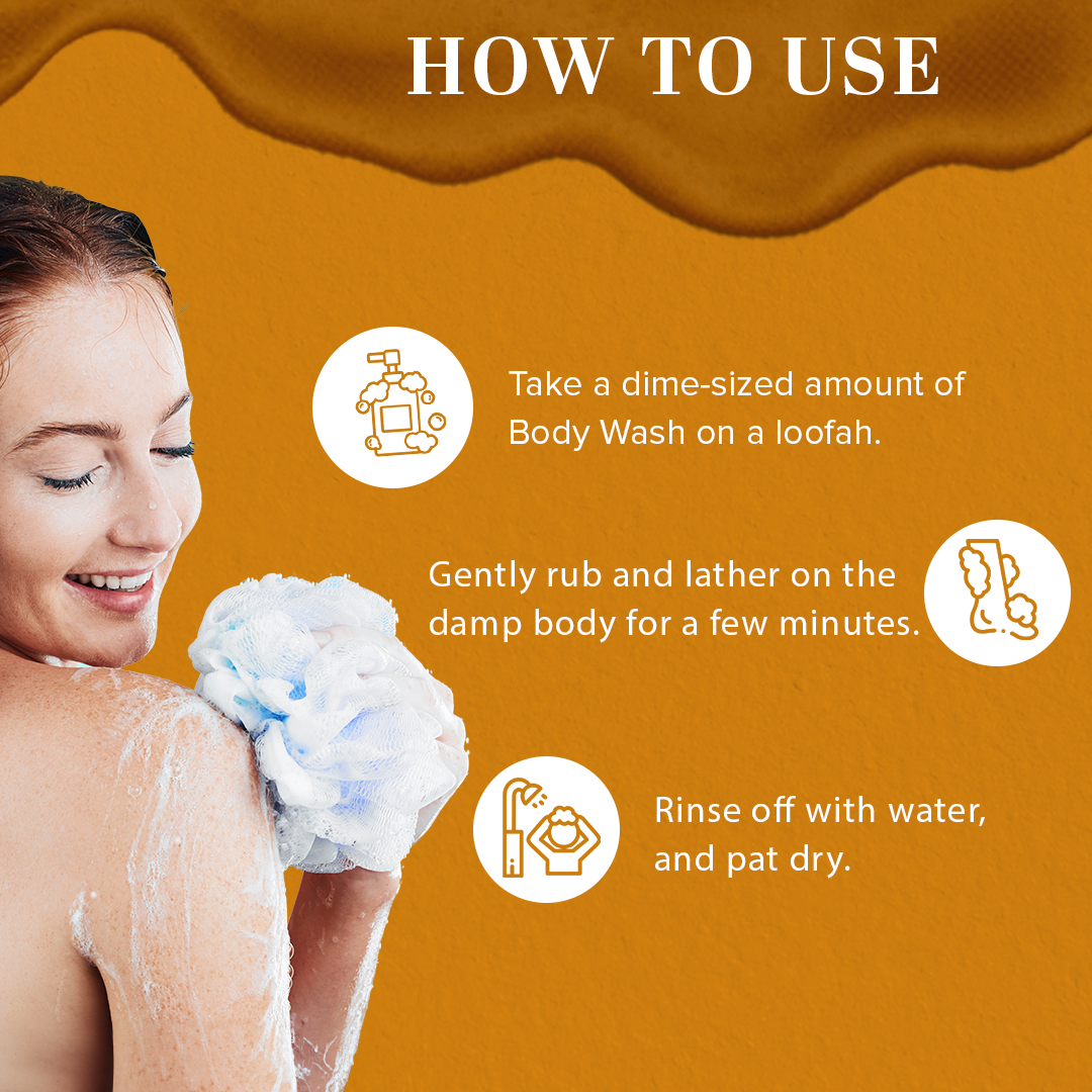 Khadi Natural Orange and Lemongrass Body Wash - 210ml