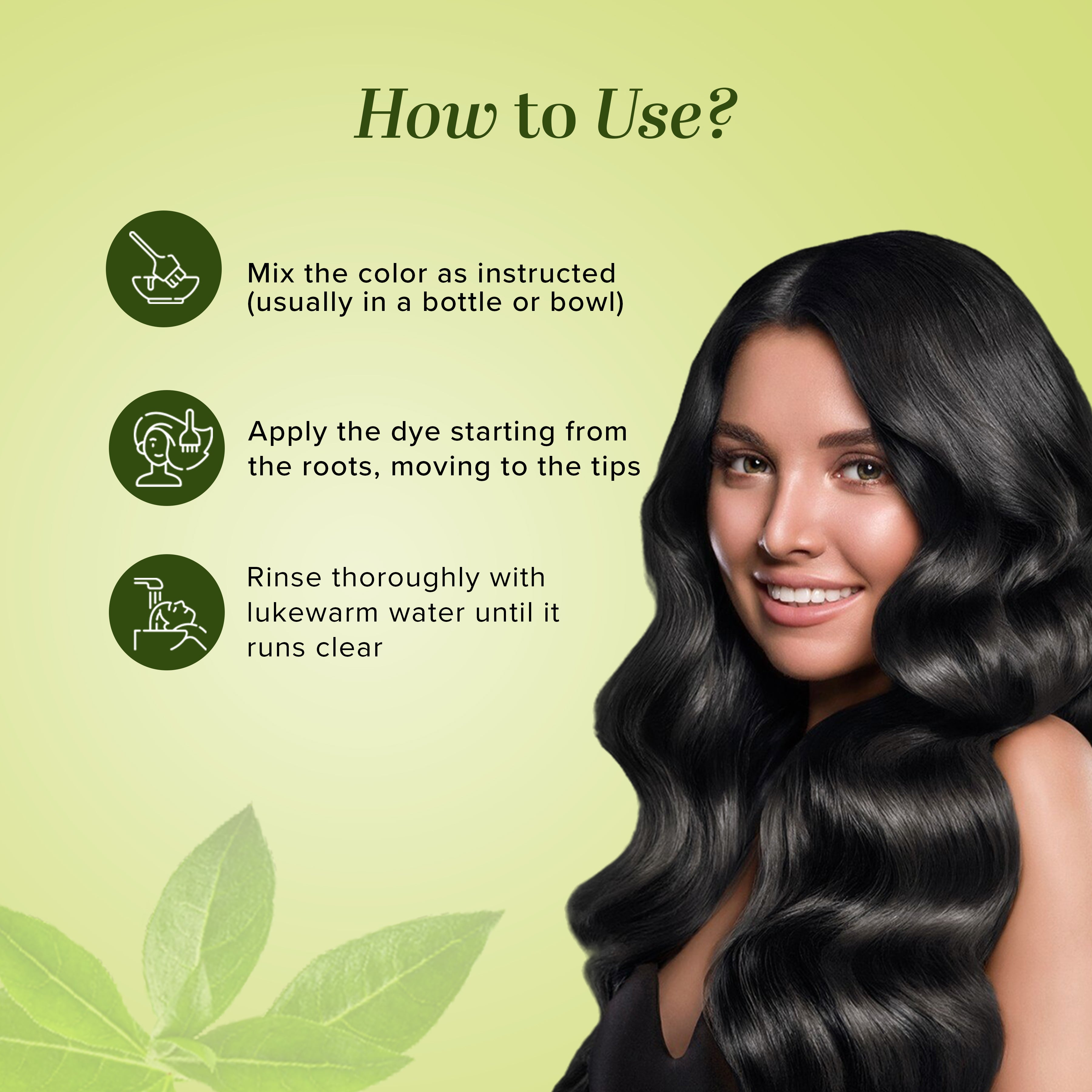 Khadi Natural Hair Colour Black - 150gm