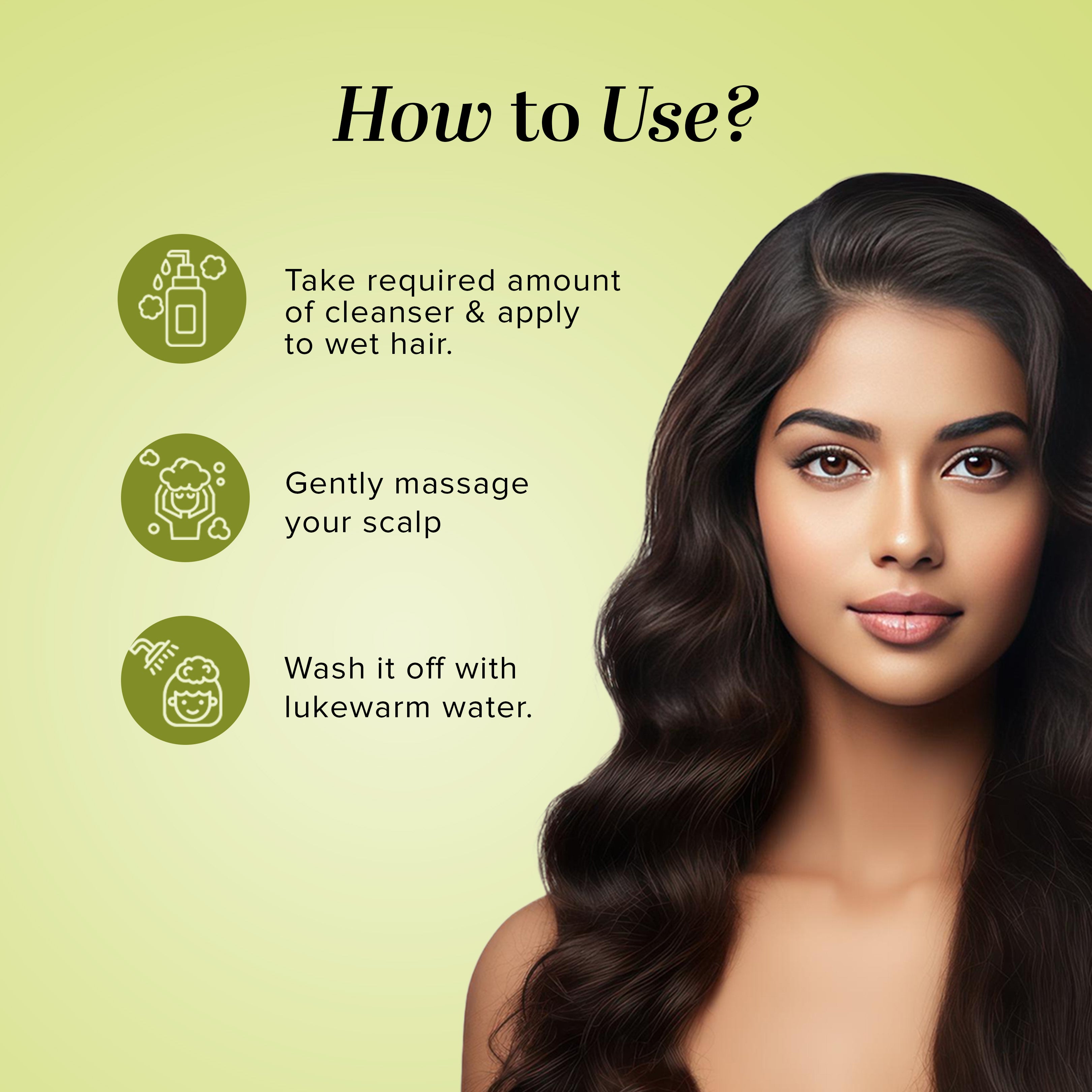 Khadi Natural Amla & Bhringraj Hair Cleanser - 210ml