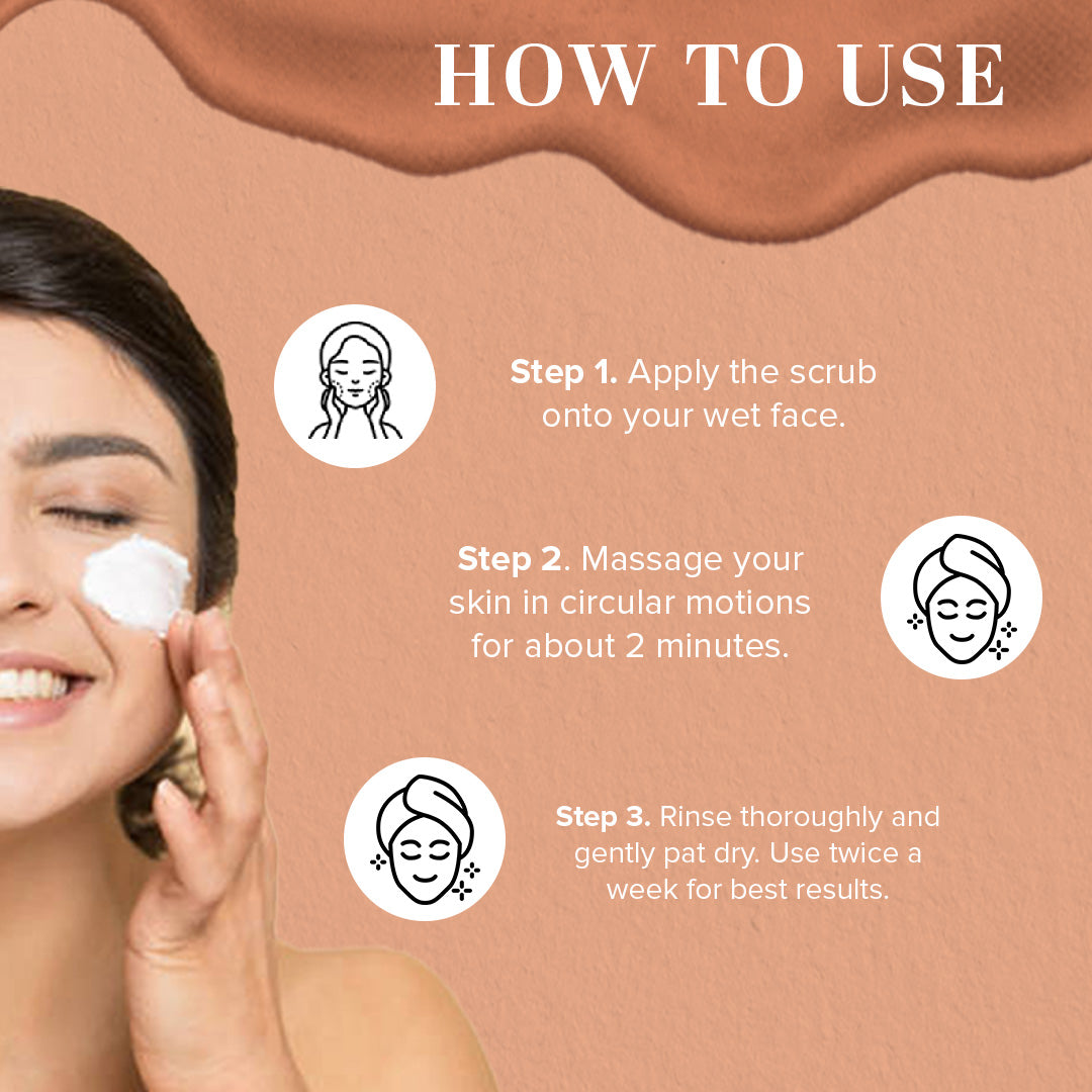 Khadi Natural Almond & Honey Exfoliating Facial Scrub - 100gm Sale