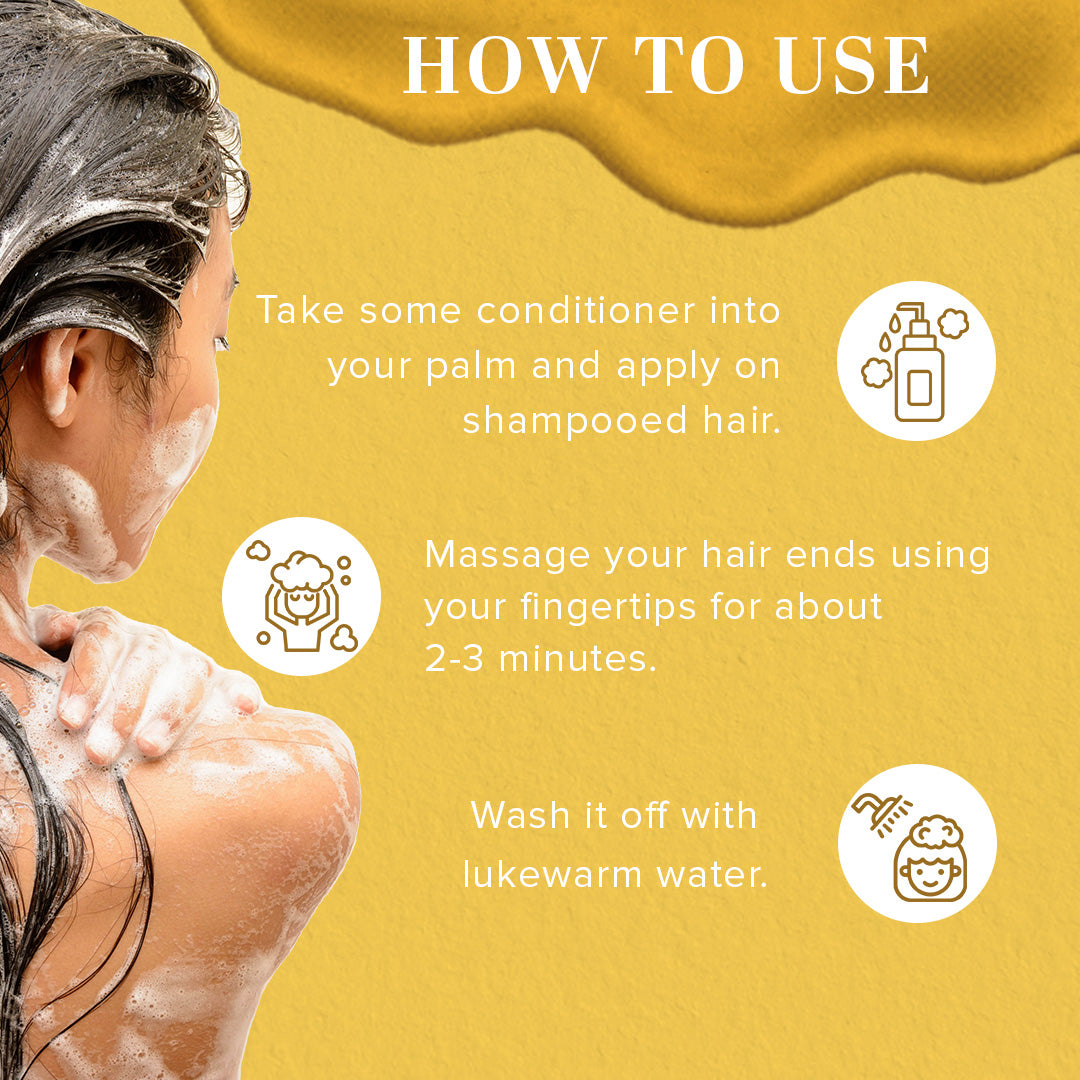 Khadi Natural Honey & Lemon Hair Conditioner - 210ml