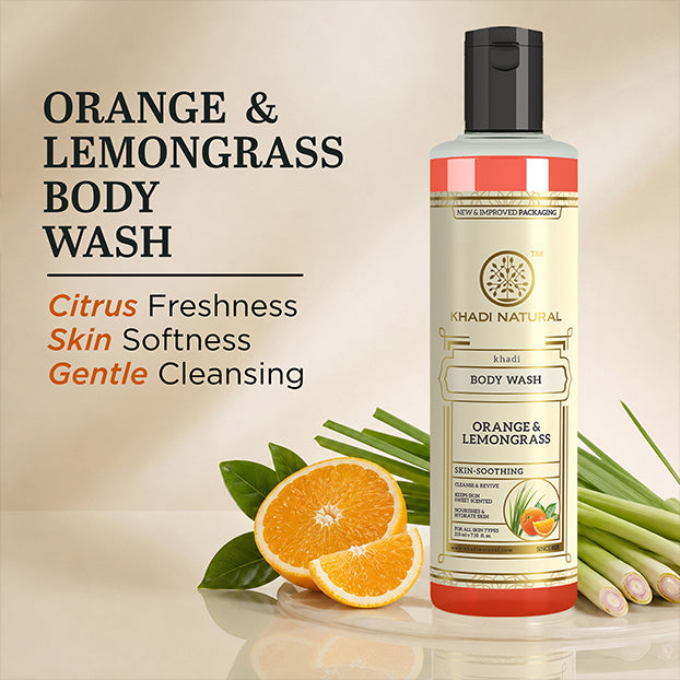 Khadi Natural Hair Color Care Cleanser & Body Wash Maintenance Kit - 3 Step