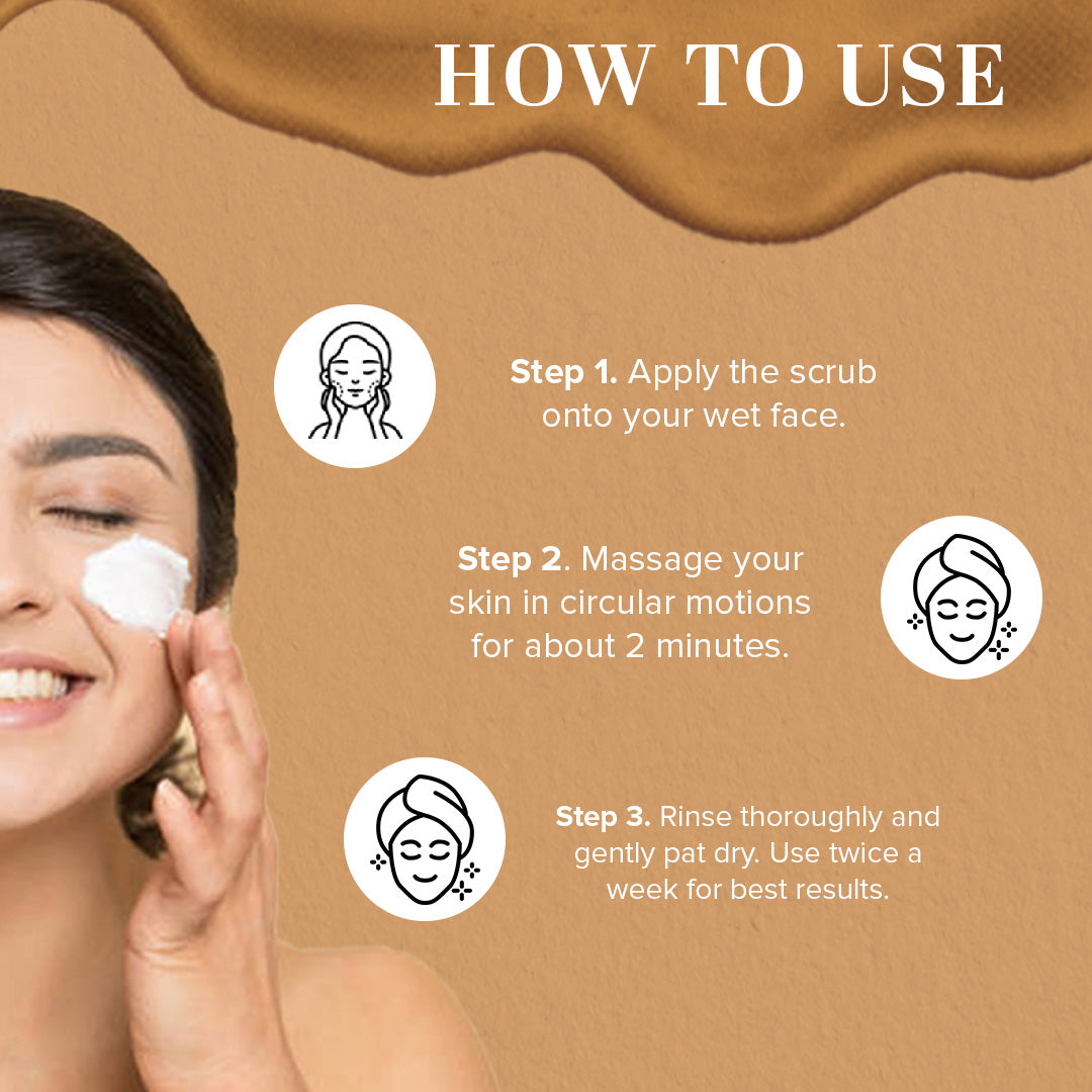 Khadi Natural Almond & Honey Facial Massage Gel with Scrub - 50gm