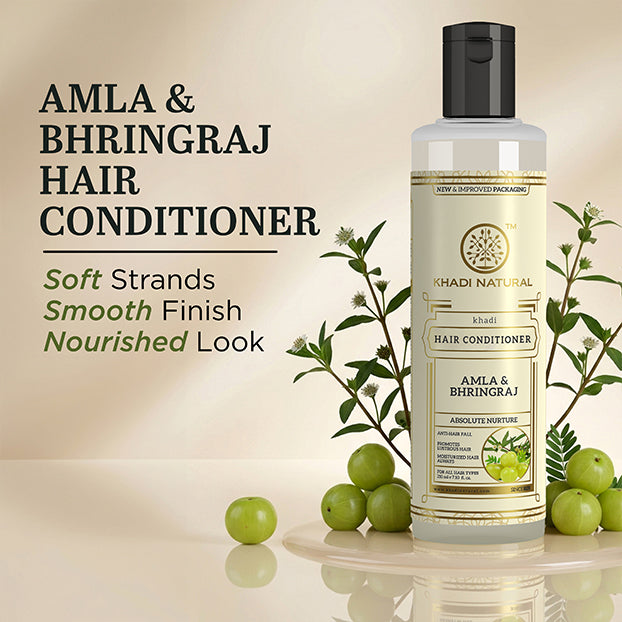 Khadi Natural Complete Hair Spa Cleanser, Oil, Conditioner & Moisturizer Kit