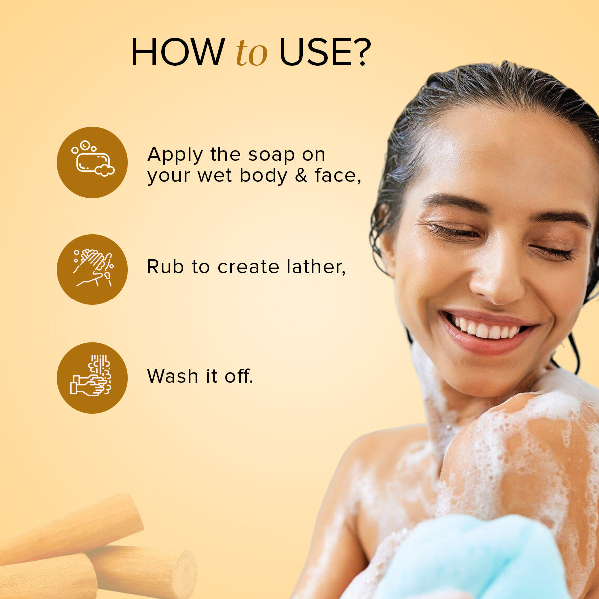 Khadi Natural Sandalwood Soap Combo Pack Of 5 β 125gm Each