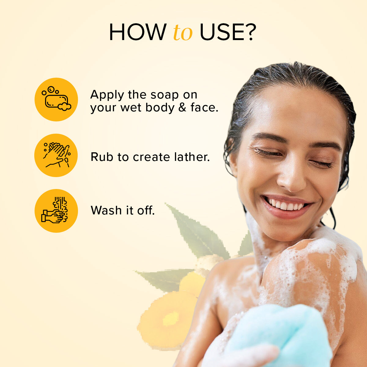 Khadi Natural Herbal Chandan Haldi Soap Combo Pack Of 3 β 125gm Each