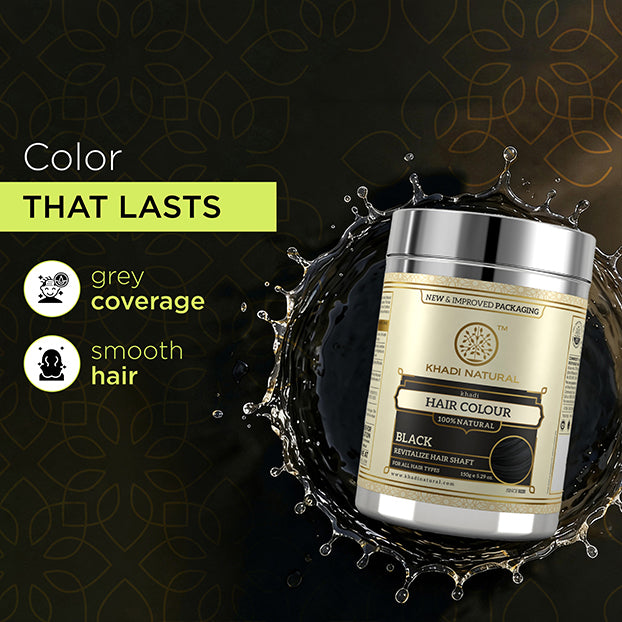 Khadi Natural Hair Color Care Cleanser & Body Wash Maintenance Kit - 3 Step