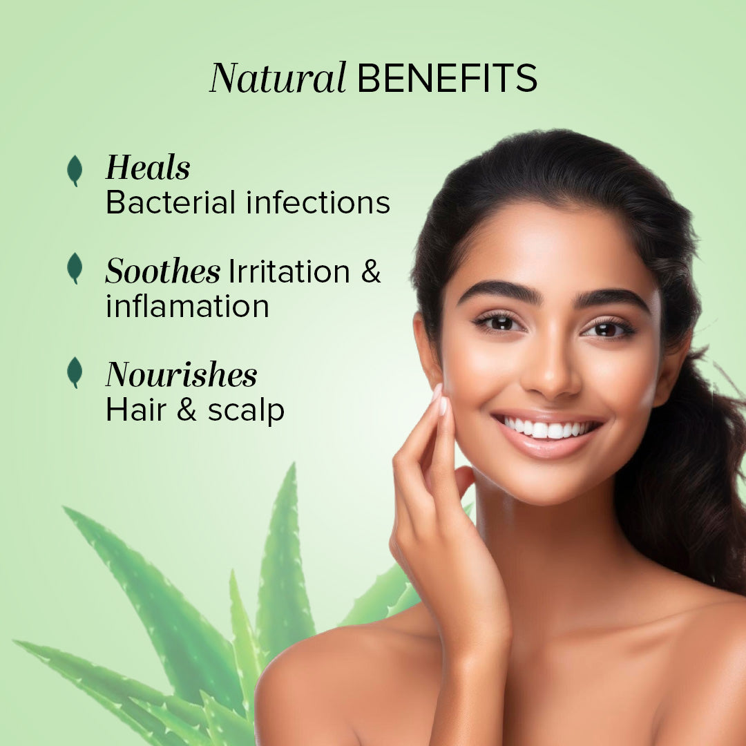 Khadi Natural Alovera Neem & Basil Face Massage Gel - 100gm