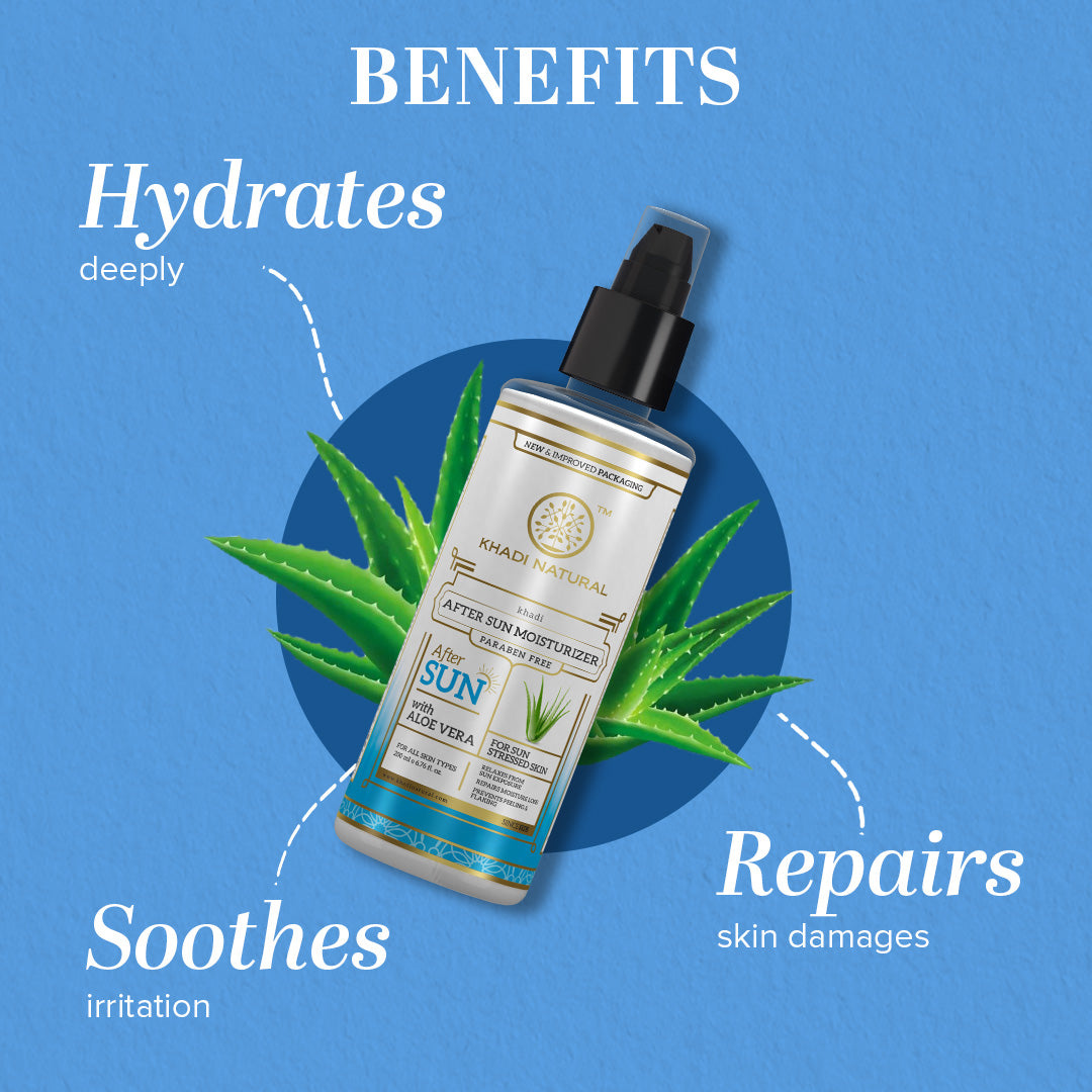 Khadi Natural After Sun Mint - 200ml