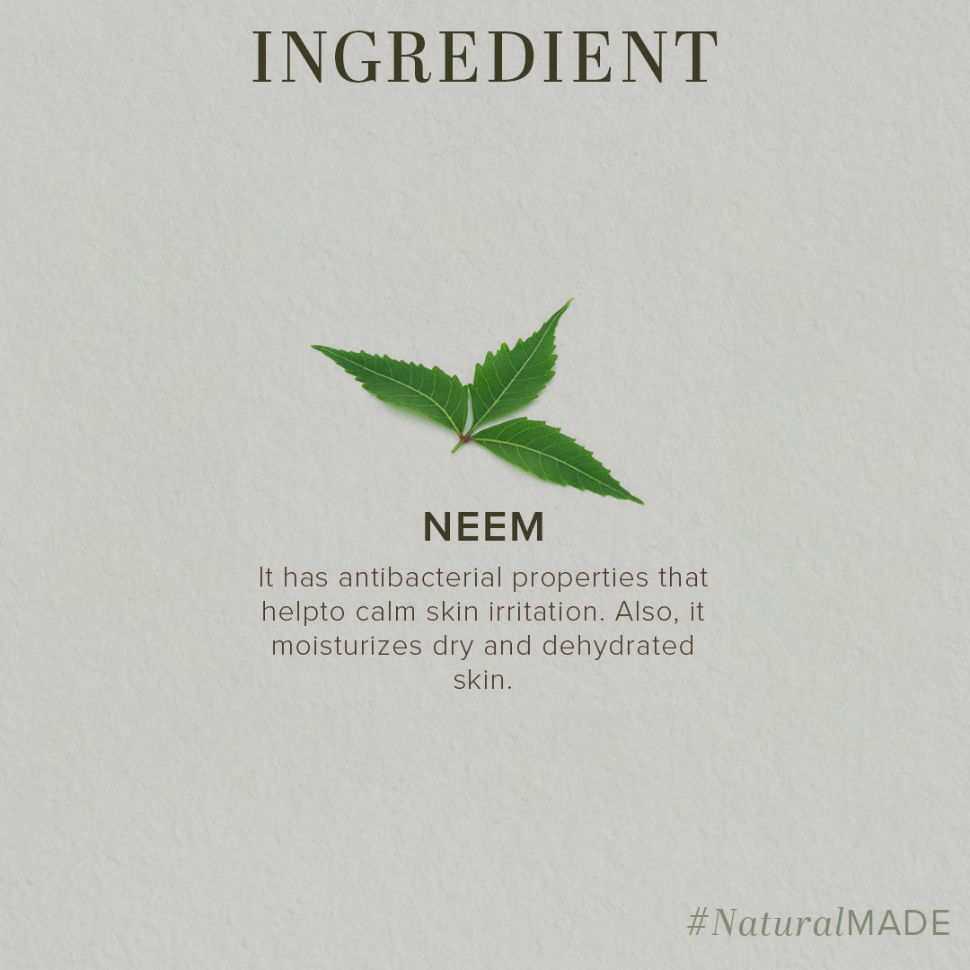 KHADI NATURAL PURE NEEM SOAP 125g (Pack Of 8)