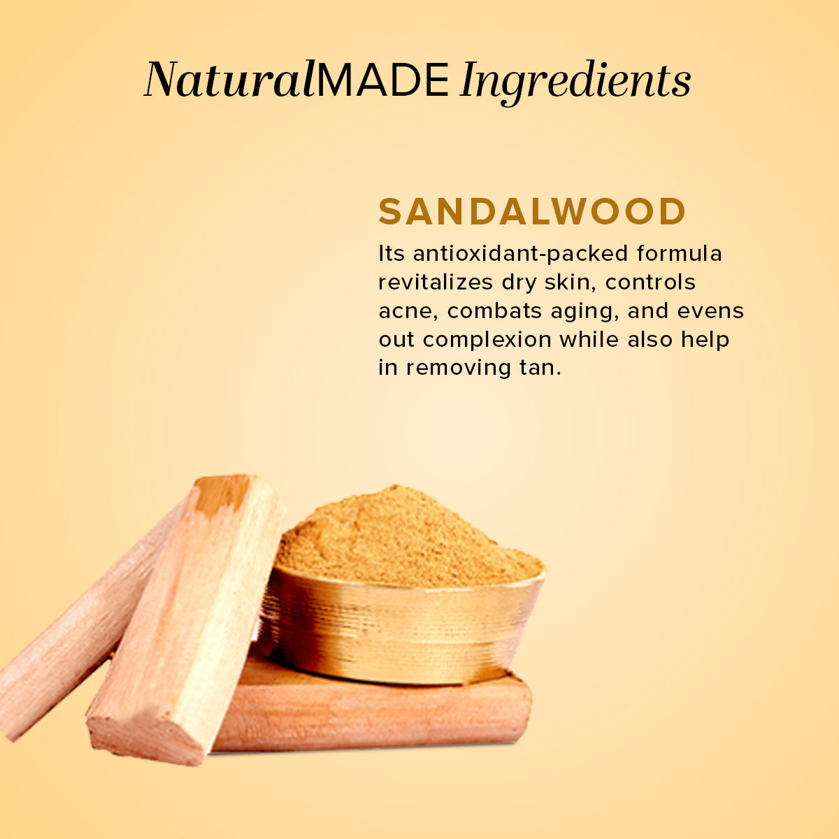 Khadi Natural Sandalwood Soap (Pack of 5)