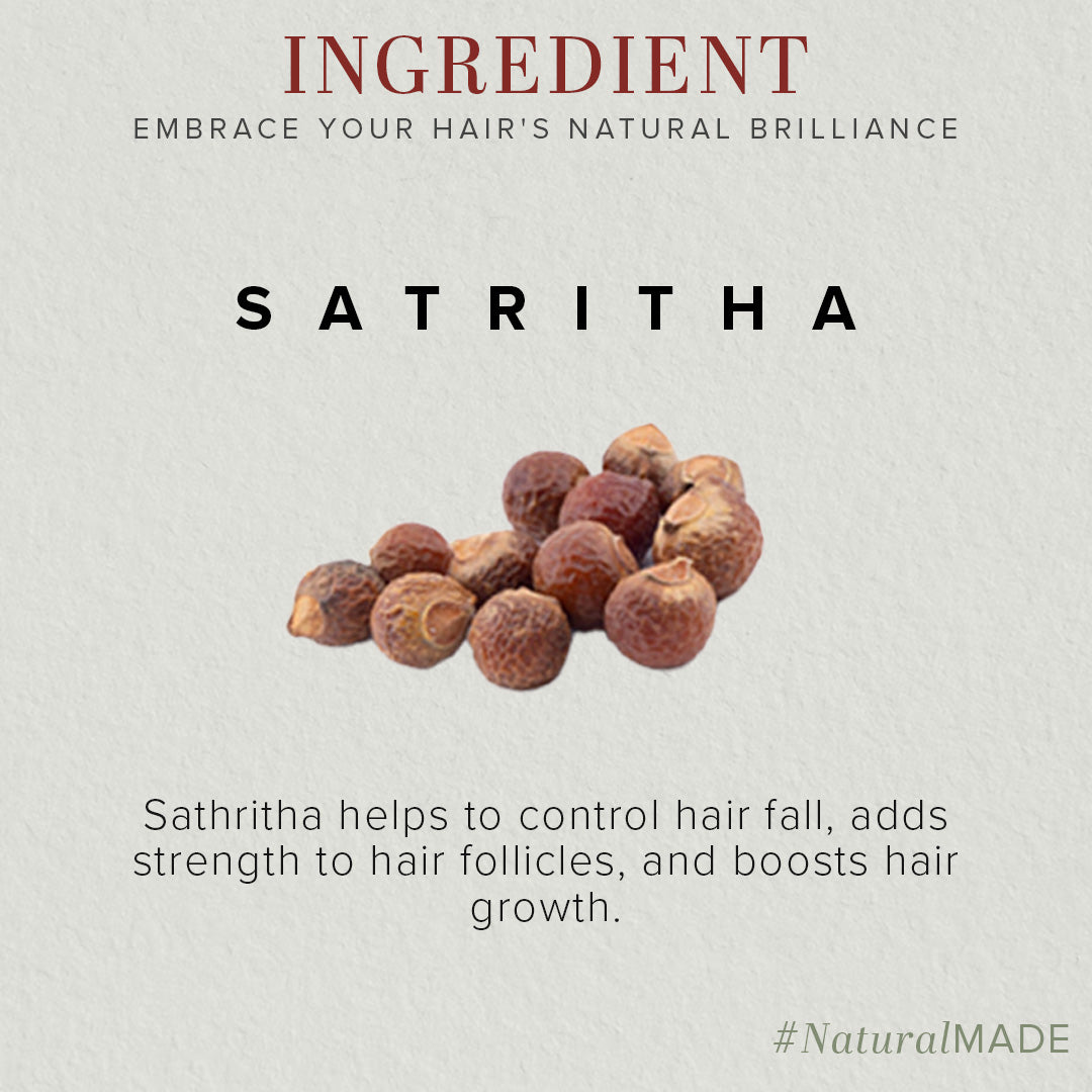 Khadi Natural Satritha Hair Cleanser - 210ml