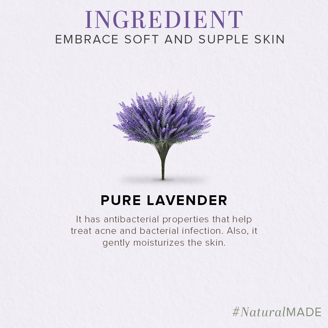 Khadi Natural Pure Lavender Soap - 125gm