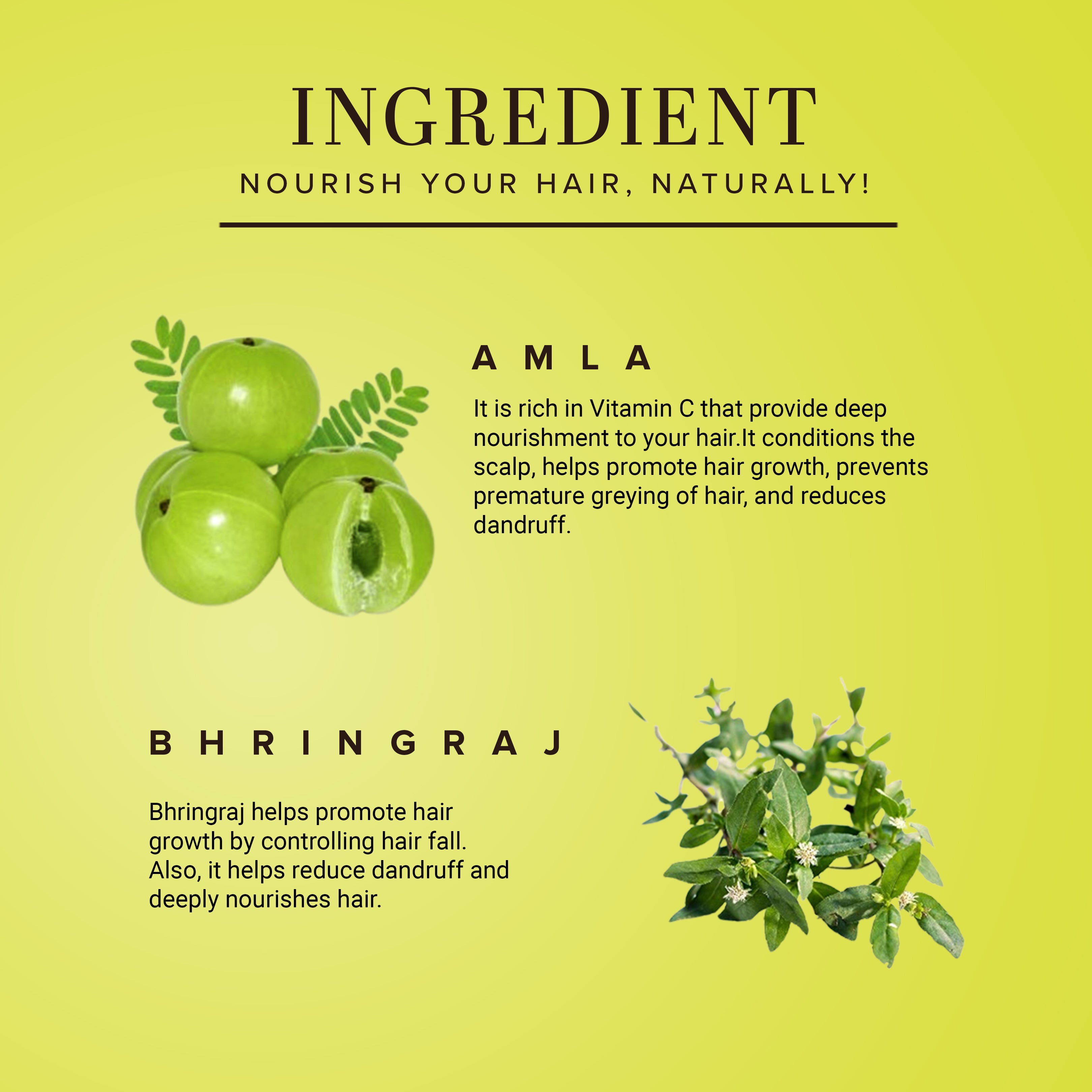 Khadi Natural Amla & Bhringraj Hair Conditioner - Paraben, Silicones, Sulphate, Color, Salt & Artificial Fragrance Free - 310ml