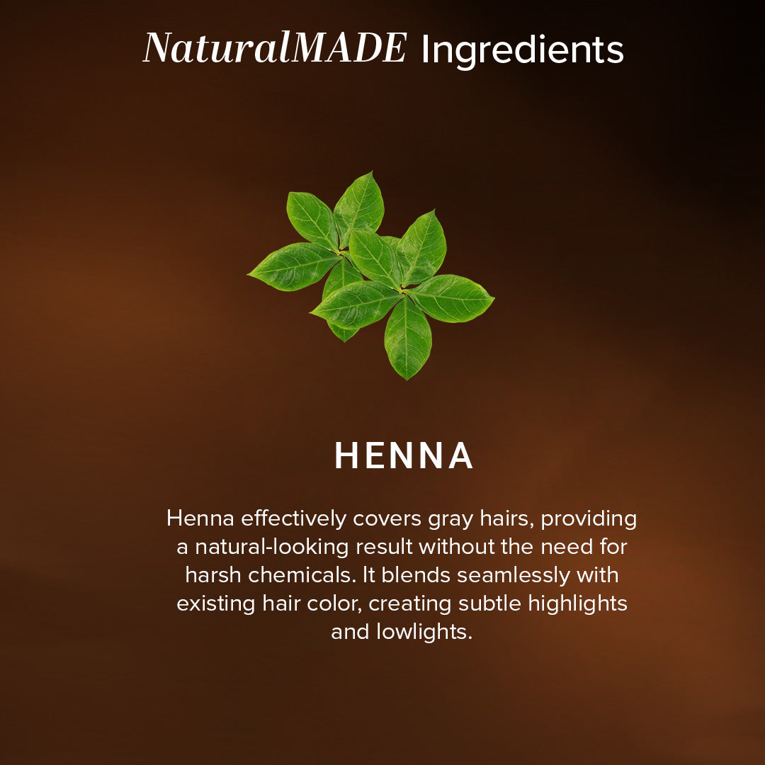 Khadi Natural Brown Mehndi for Hair Combo Pack Of 2 - 75gm Each