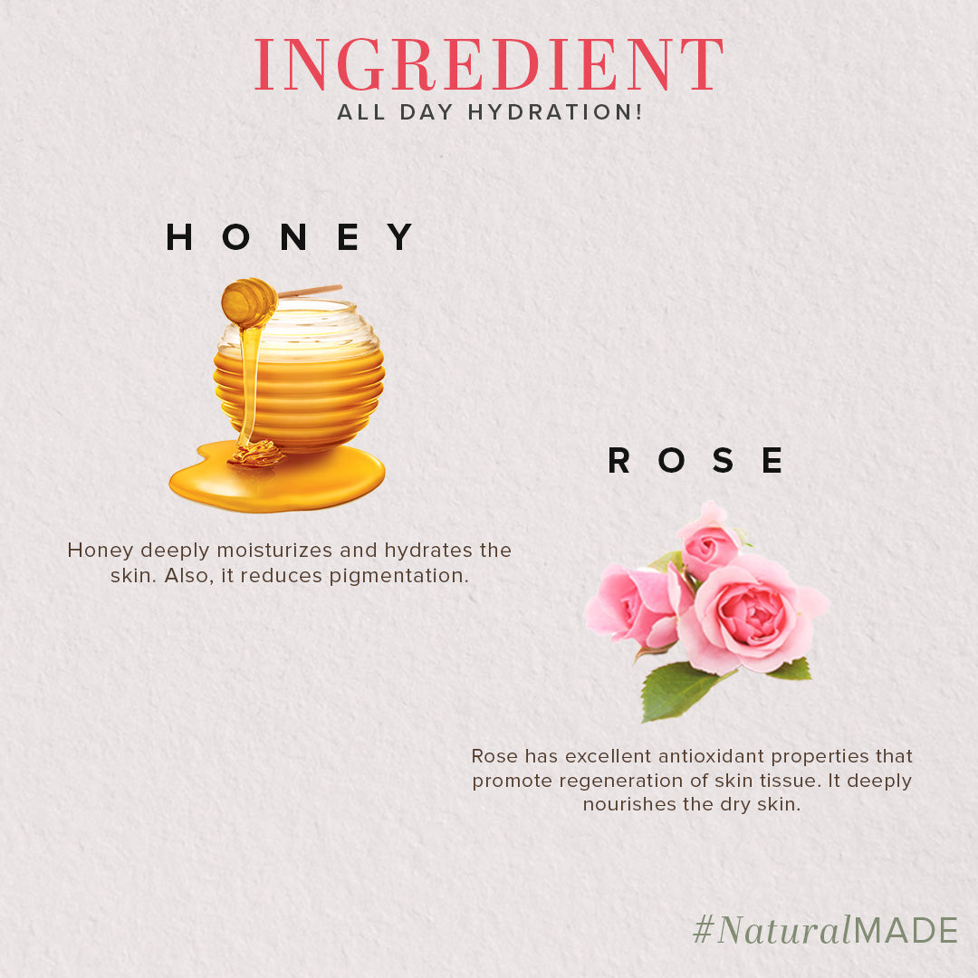 Khadi Natural Rose & Honey Body Wash SLS & Paraben Free - 210ml Sale