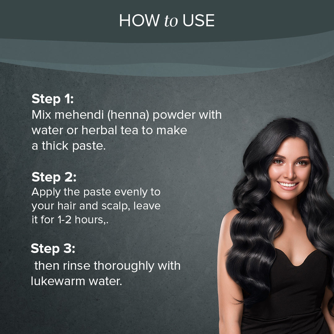 Khadi Natural Black Mehndi - 75gm