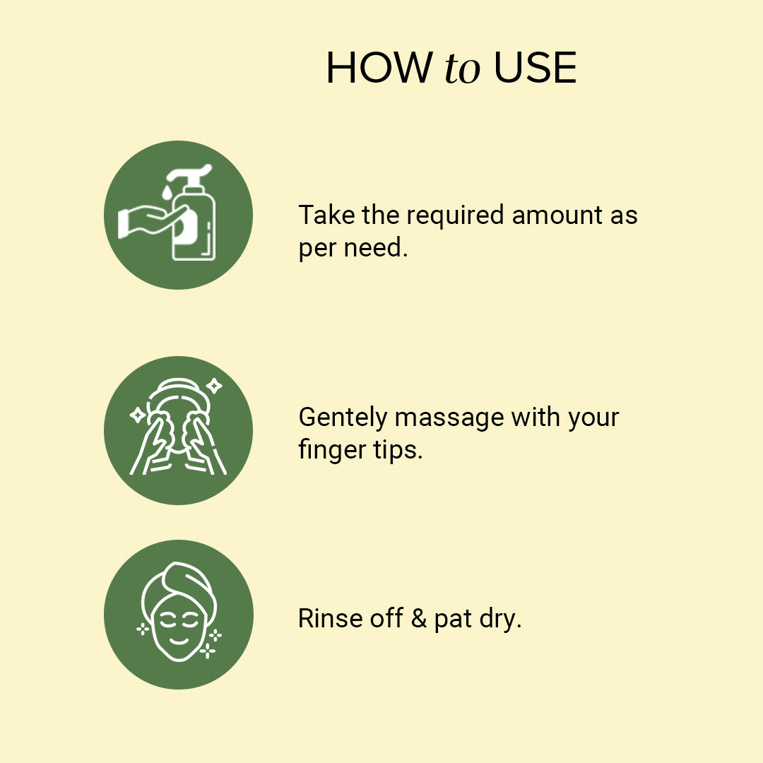 Khadi Natural Neem & Tea Tree Face Wash SLS & Paraben Free - 210ml