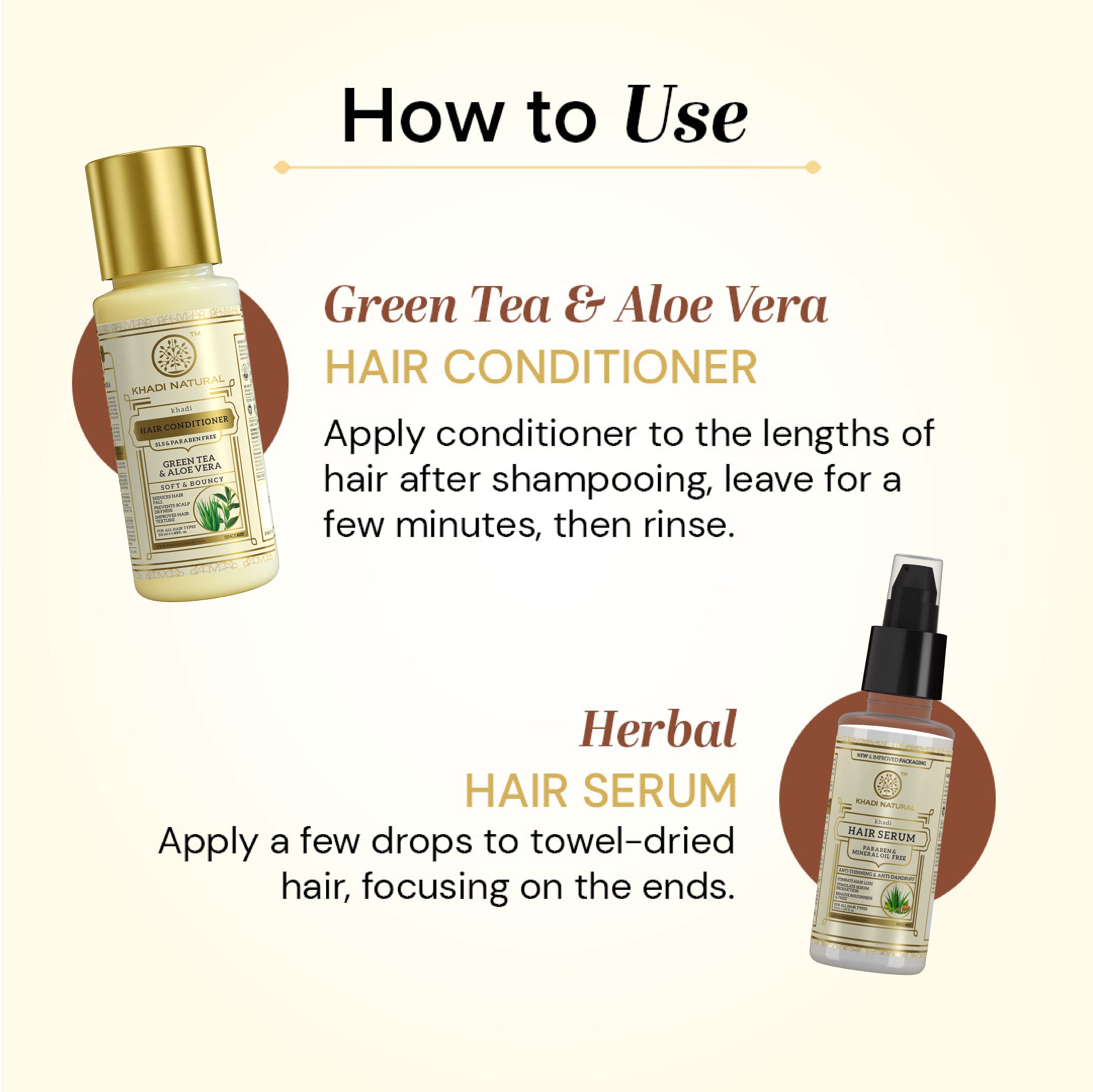 Khadi Natural Hair Care Kit Combo Pack Of 4 β 50ml Each Sale