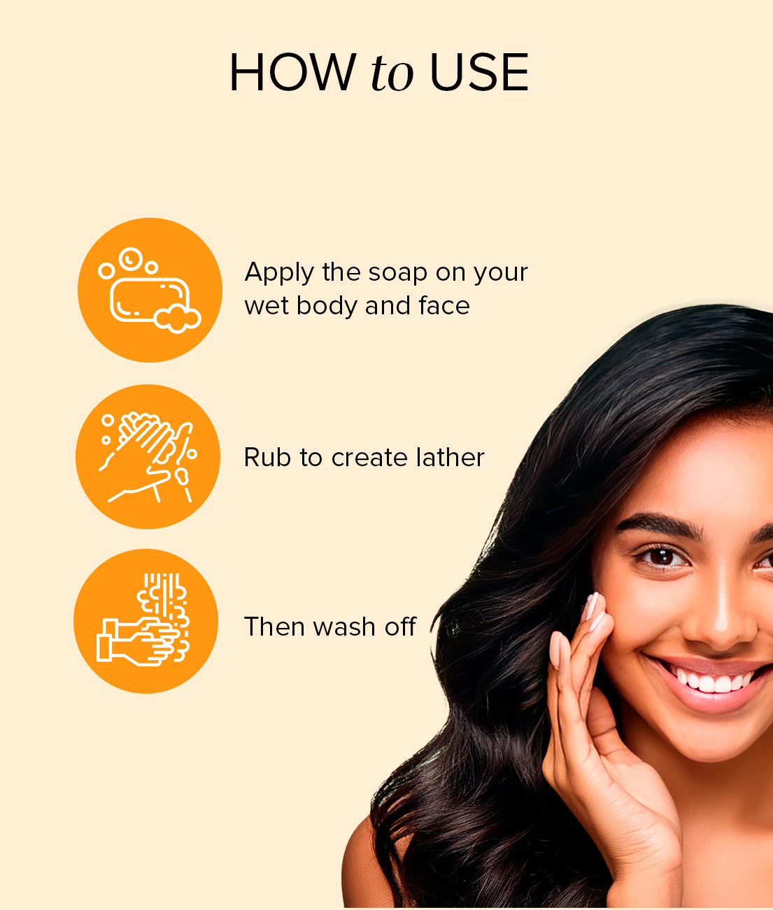 Khadi Natural Orange Soap 125gm