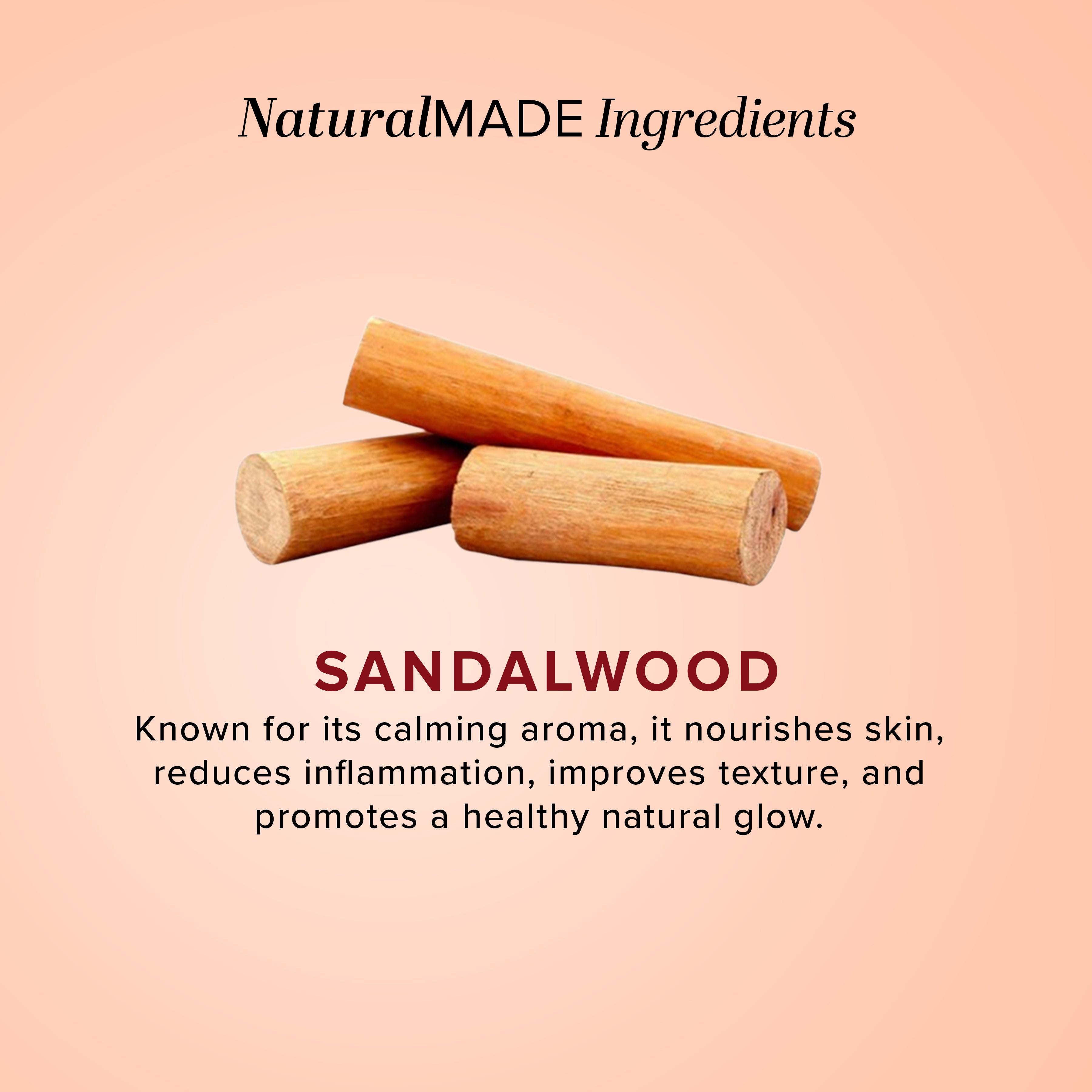 Khadi Natural Sandalwood Massage Oil - 210ml