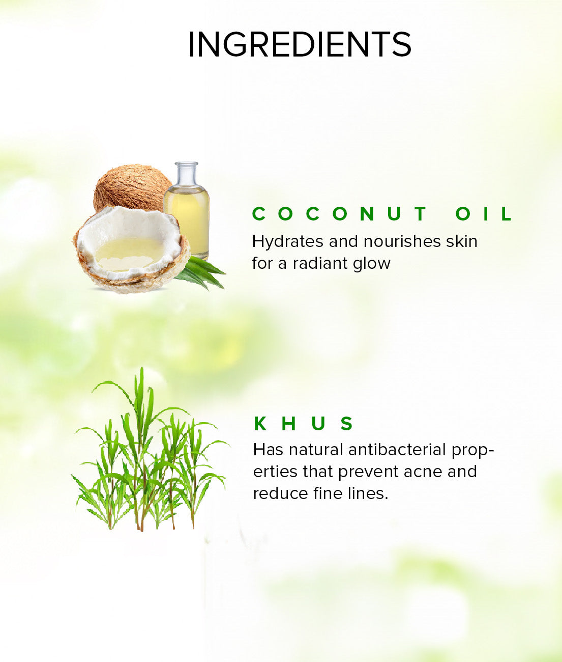 Khadi Natural Herbal Khus Soap - 125gm