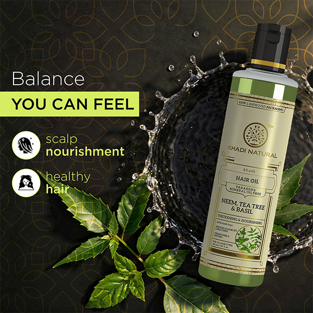 Khadi Natural Dry Hair Hydration Conditioner, Oil & Face Wash Kit - 3 Step