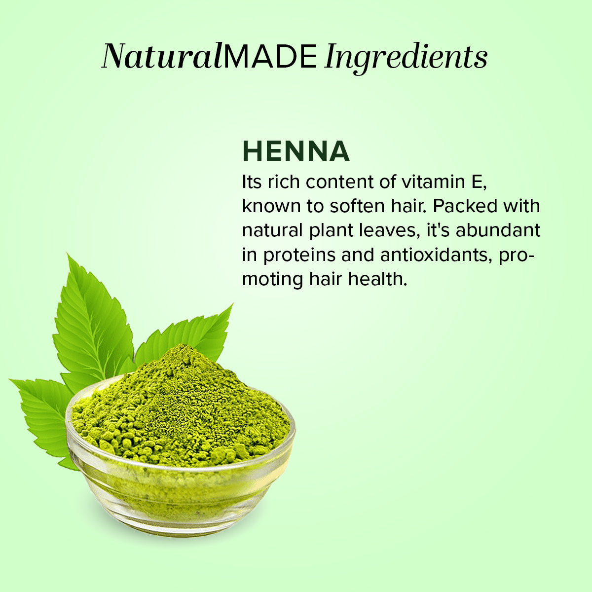 Khadi Natural Organic Natural Henna For Hair - 100% Natural - 100gm