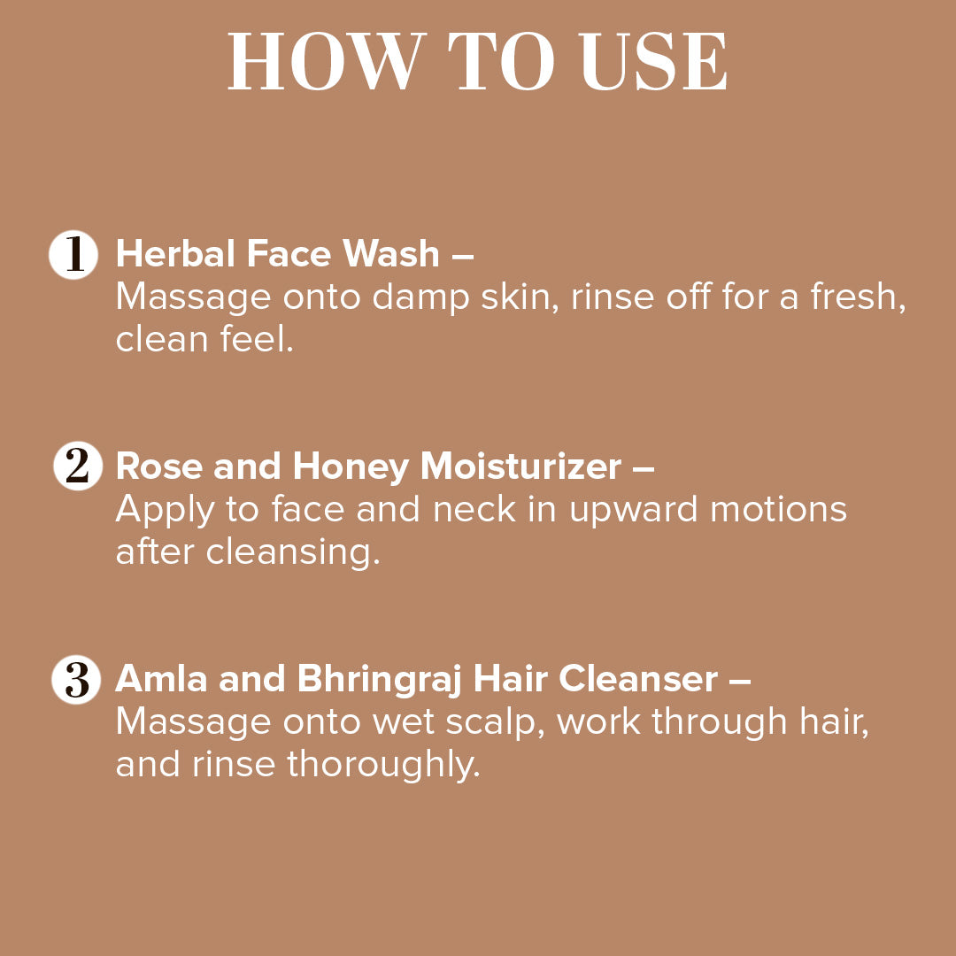 Khadi Natural Herbal Travel Kit