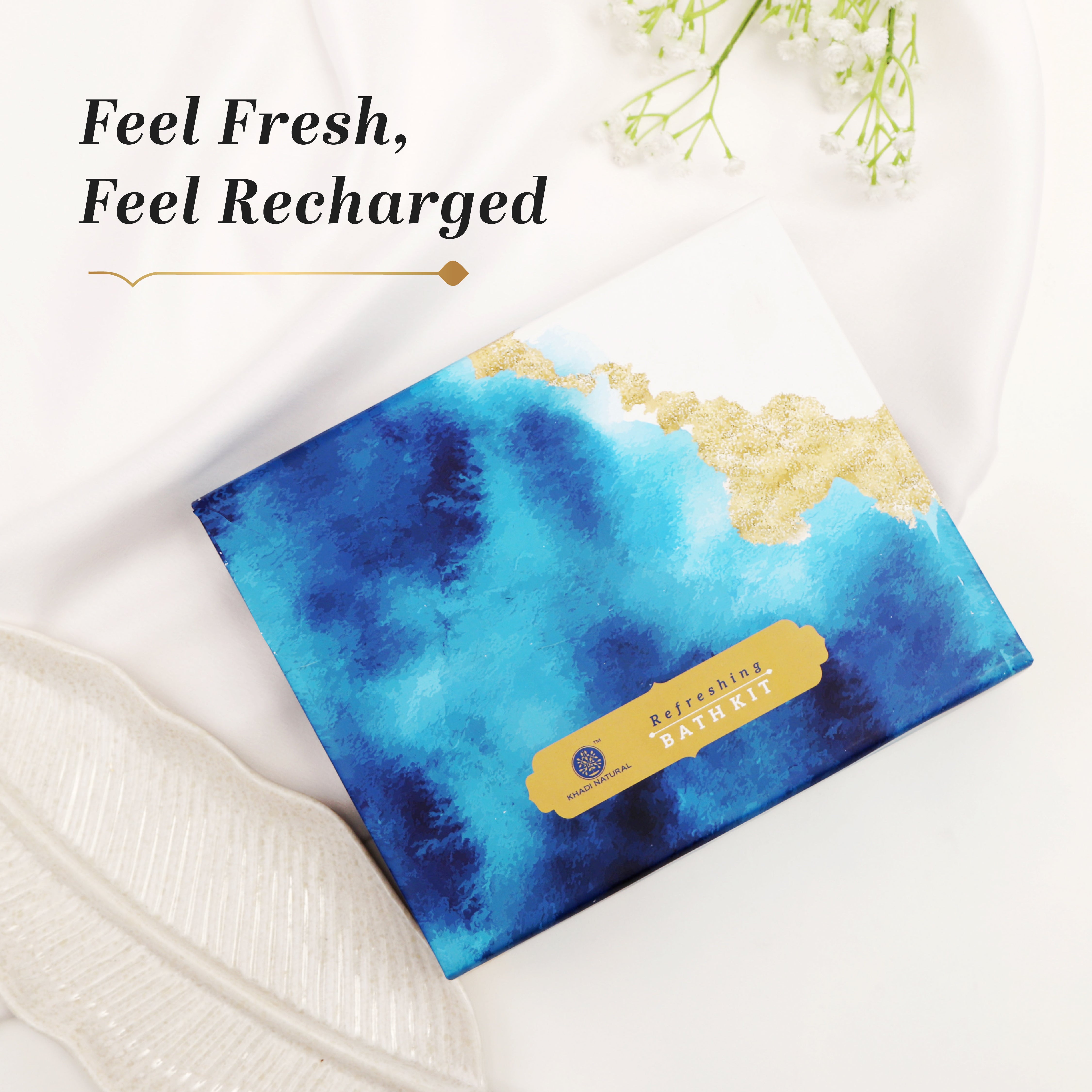 Khadi Natural Refreshing Bath Pack Bath Kit Free Size
