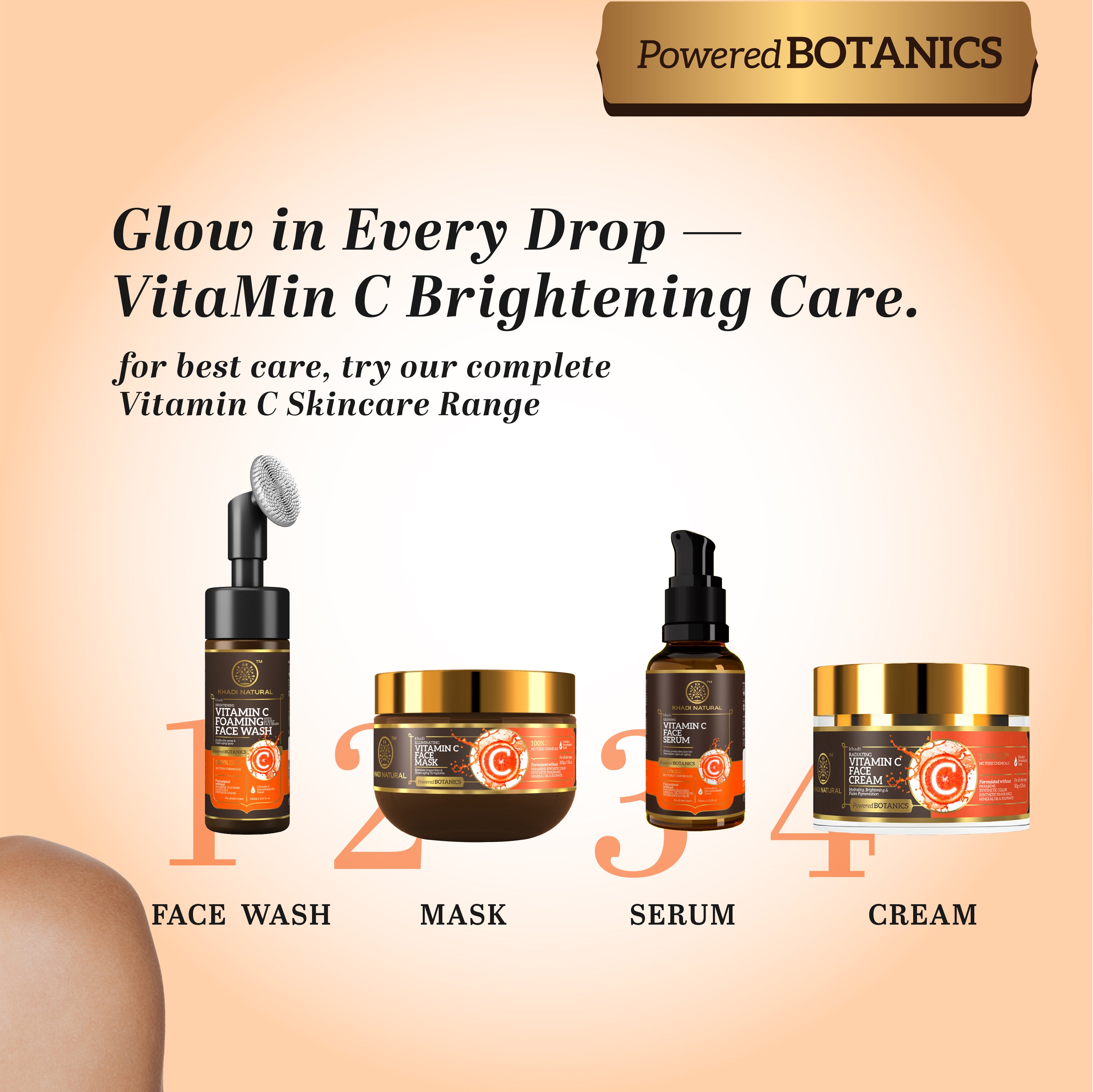 Khadi Natural Vitamin C Face Serum - 30ml