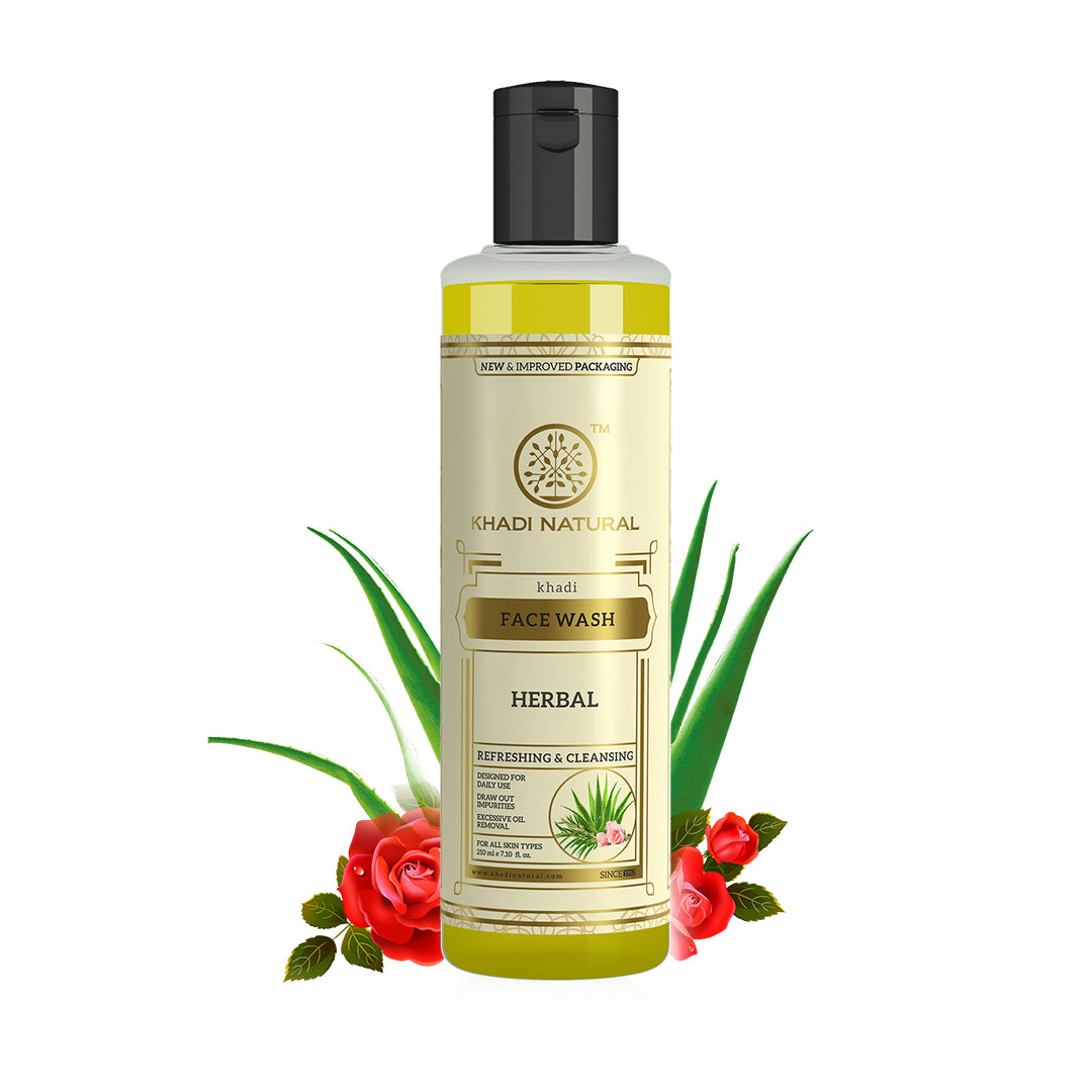 Khadi Natural Herbal Face Wash - 210ml Sale