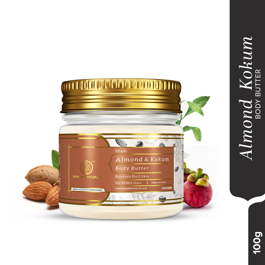 Khadi Natural Almond & Kokum Body Butter 100 g
