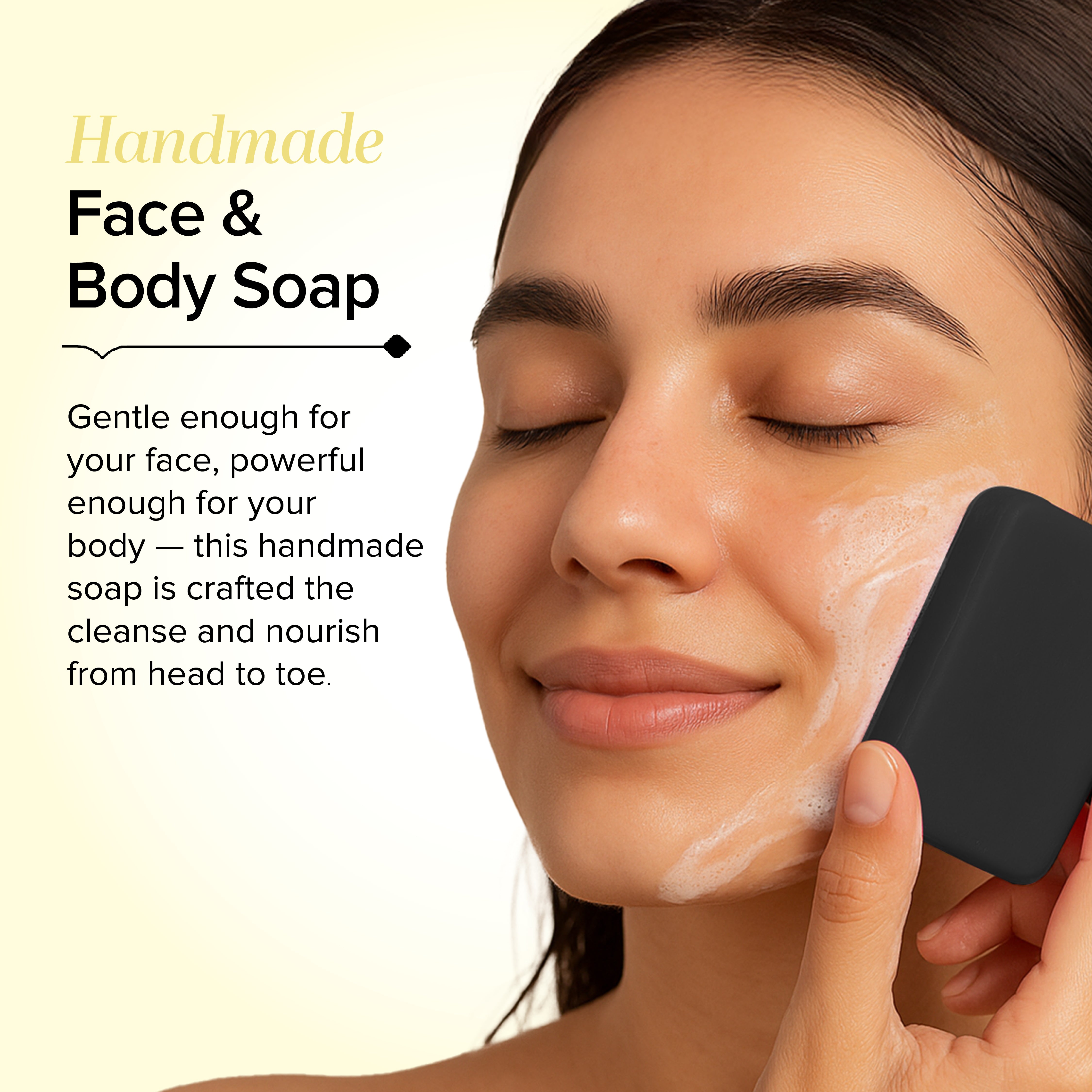 Khadi Natural Herbal Neem Charcoal Soap Combo Pack Of 3 – 125gm Each