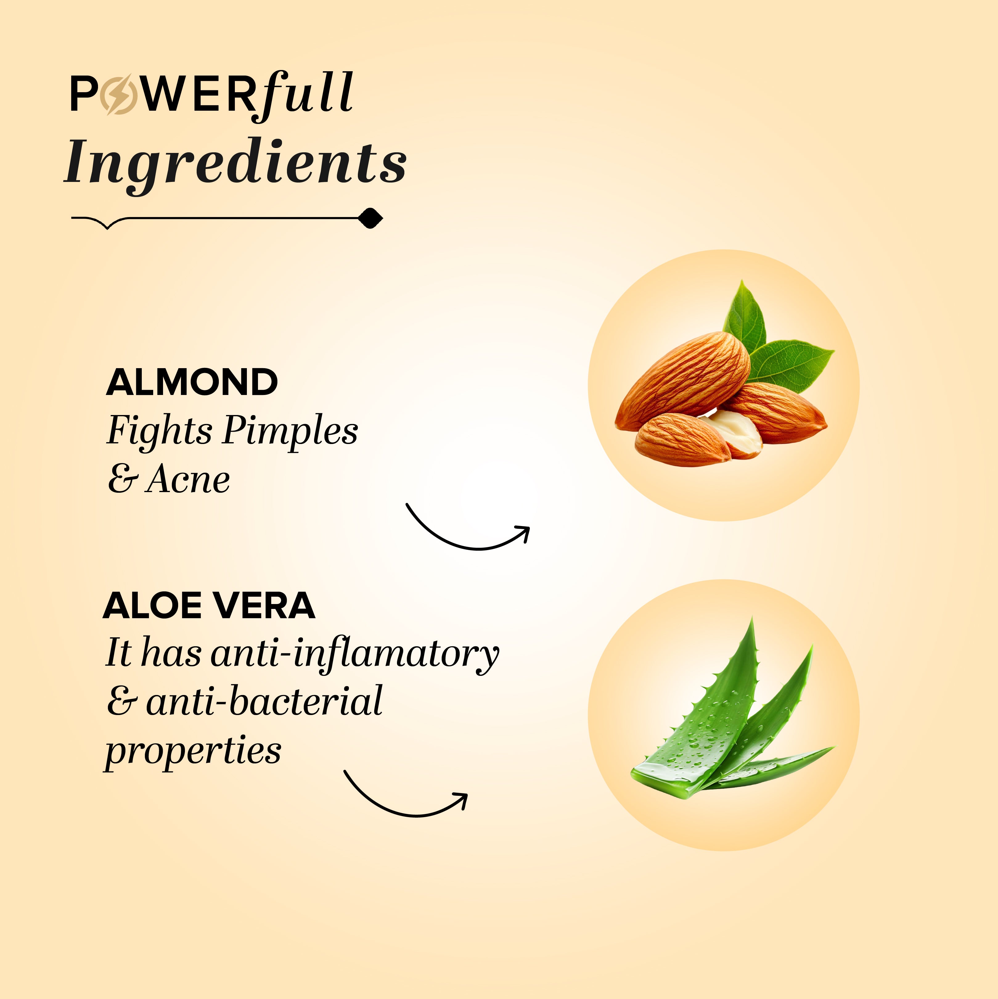 Khadi Natural Herbal Acne Pimple Cream - 50gm