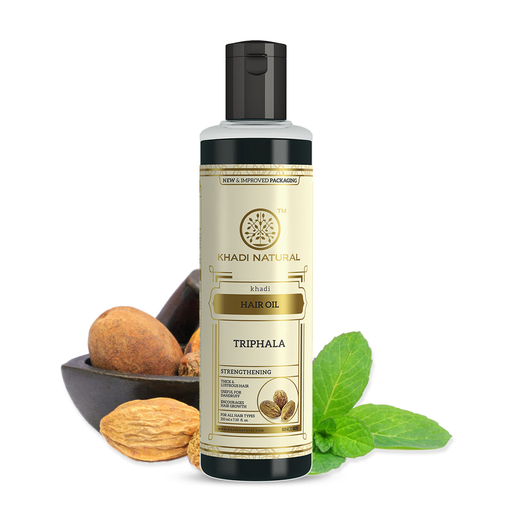 Khadi Natural Triphala Hair Oil - 210ml